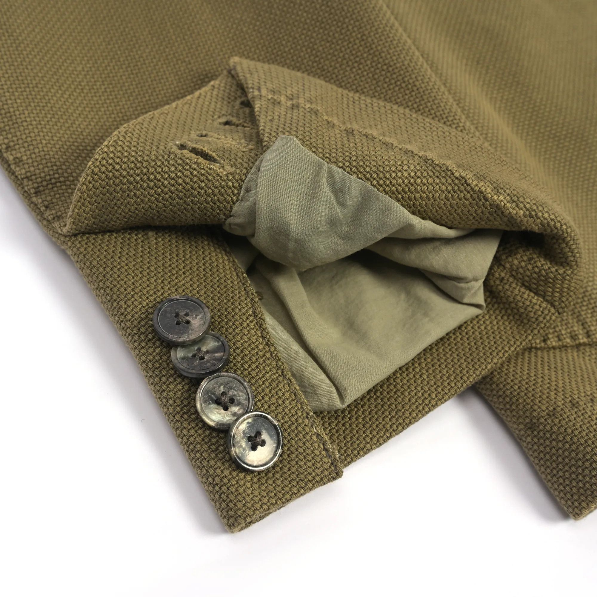 Other SANTANIELLO green slack jacket (46 EU) Size 36R - 7 Thumbnail