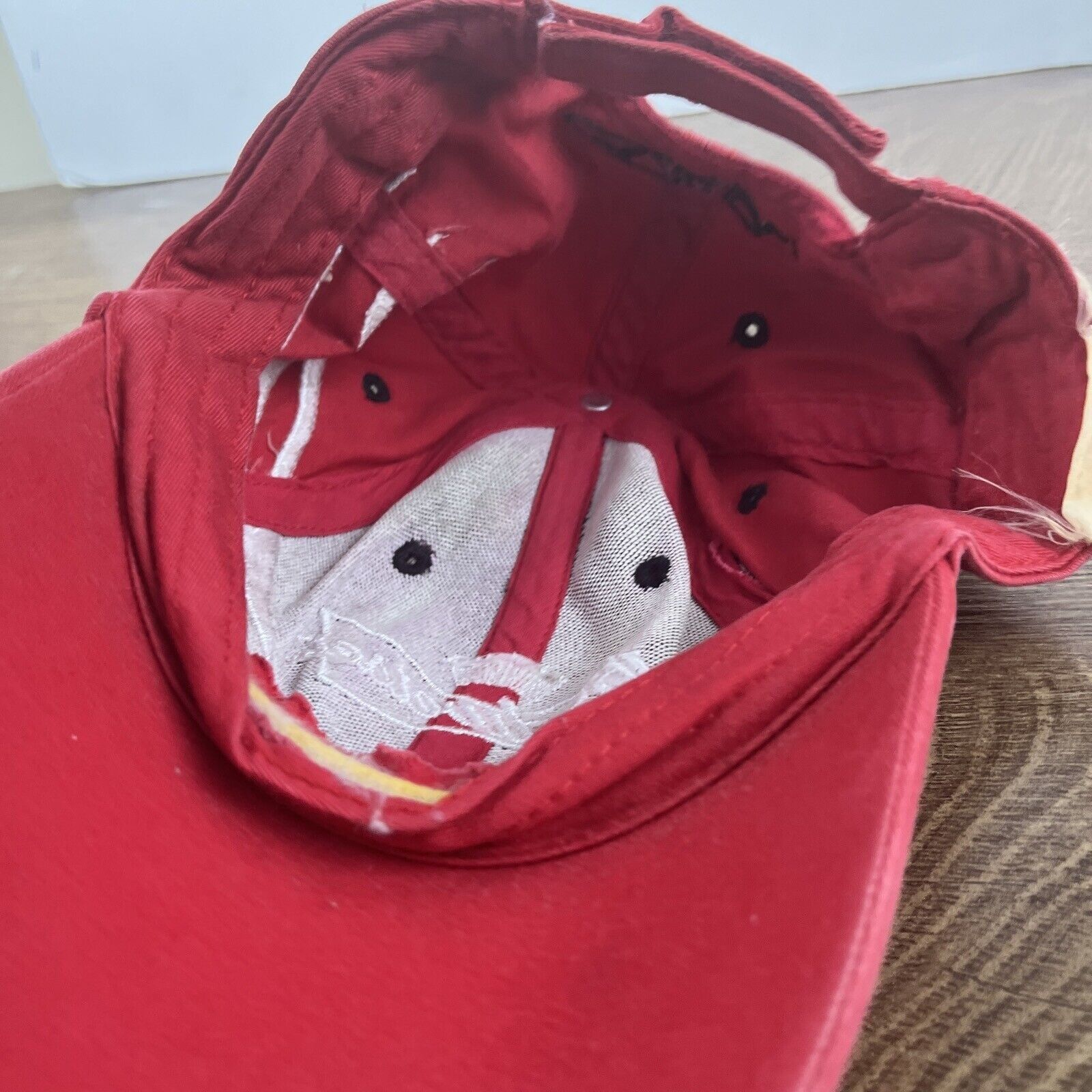 Budweiser Dale Jr 8 Hat Dale Earnhardt Budweiser 8 Red Hat Adjustable Size ONE SIZE - 13 Thumbnail