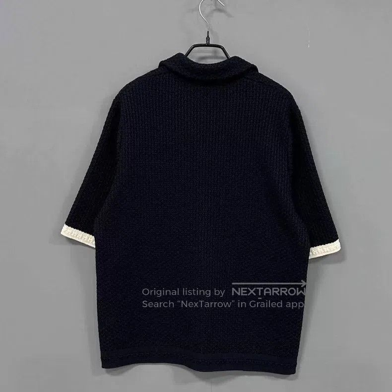 Chanel Chanel Black and white color-blocked enamel button short-s Size XS / US 0-2 / IT 36-38 - 3 Thumbnail