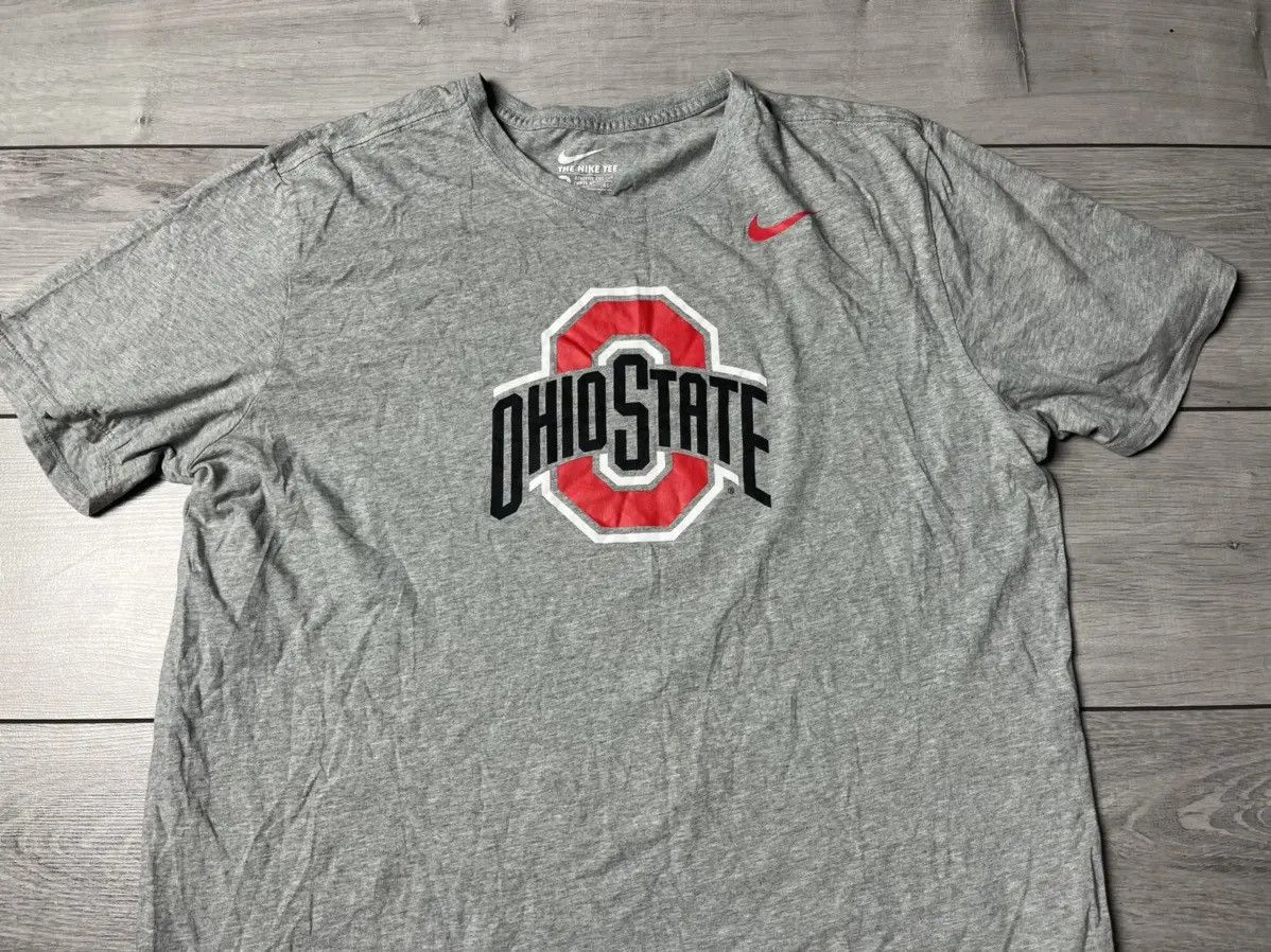 Nike Nike Ohio state T-shirt swoosh size XLarge Size US XL / EU 56 / 4 - 3 Thumbnail