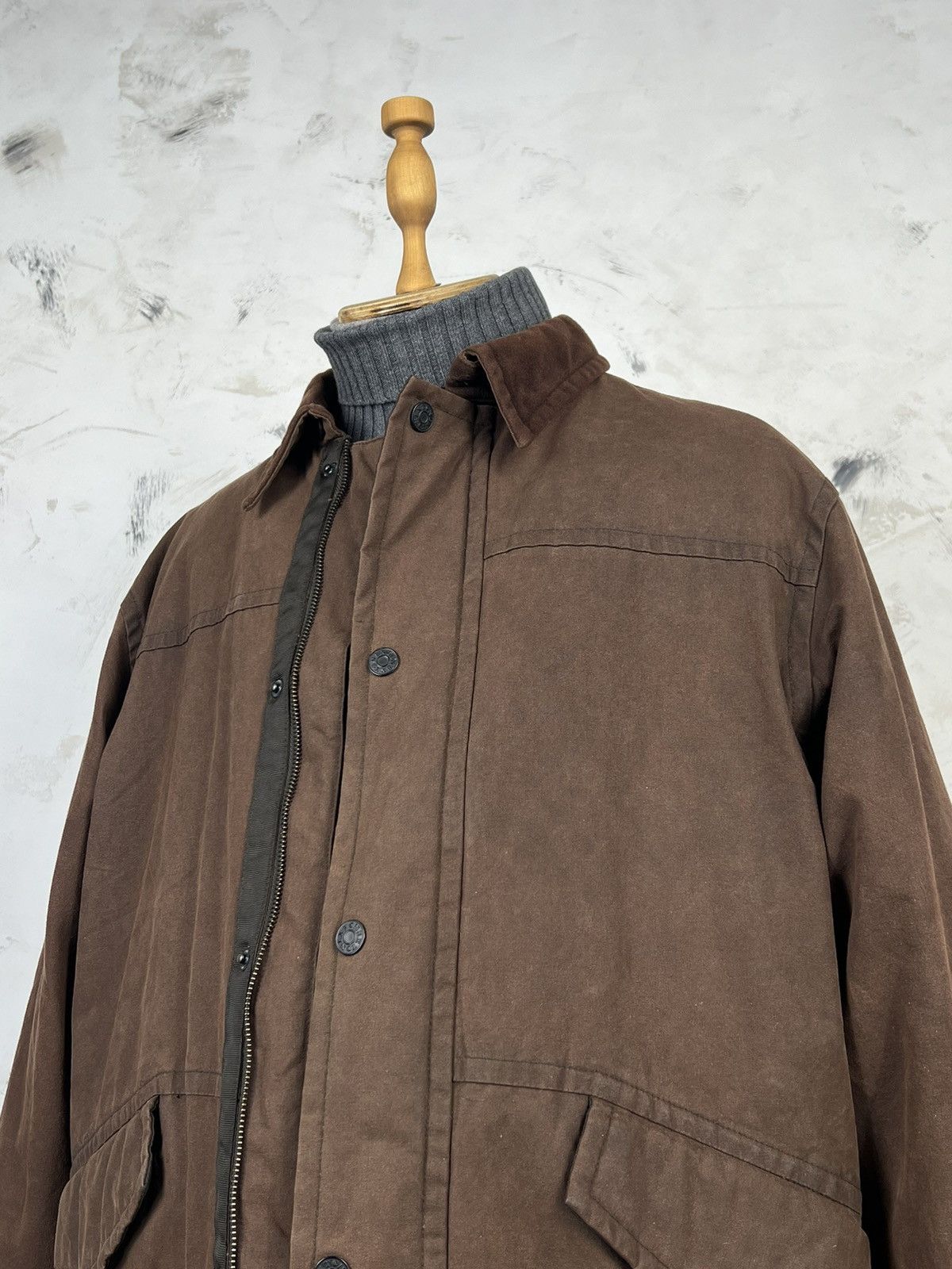 NEXT Vintage Next Waxed Field Jacket Size M Size US M / EU 48-50 / 2 - 3 Thumbnail
