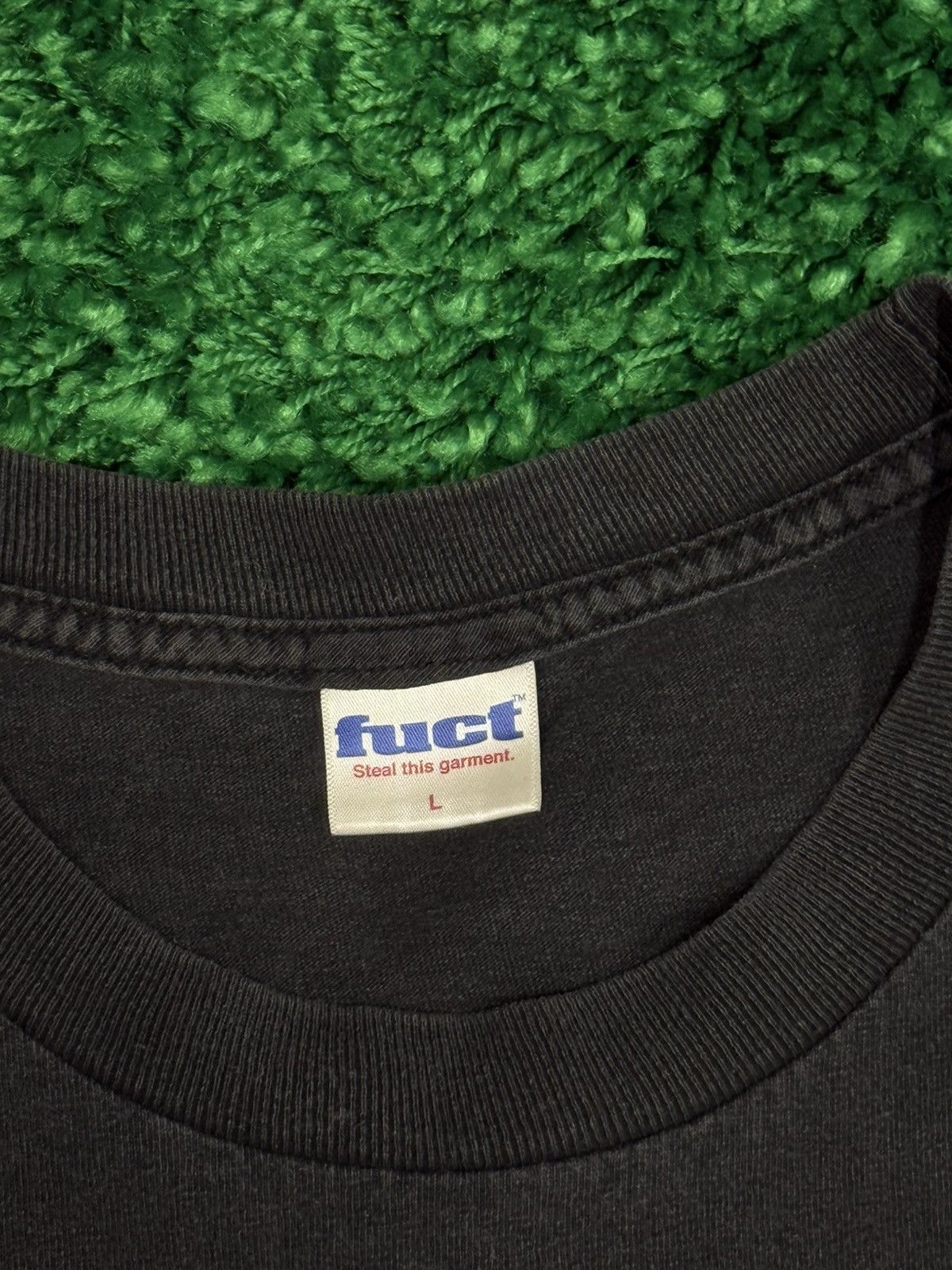 FUCT FUCT DWP Logo Death With Precision Tee Black FTP Rare Size US L / EU 52-54 / 3 - 5 Thumbnail