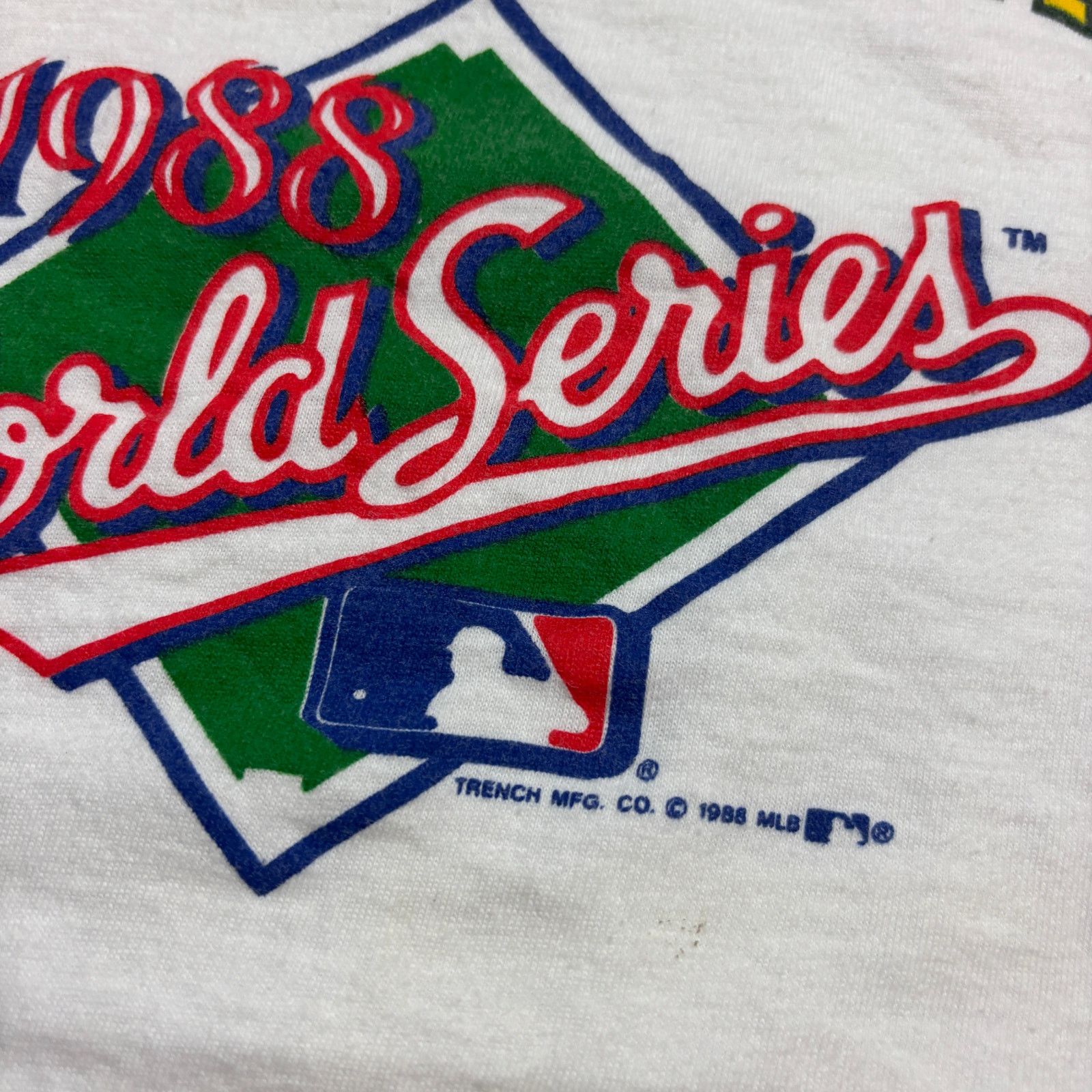 MLB × Vintage Vintage 1988 Dodgers vs Athletics World Series Shirt Men's M Size US M / EU 48-50 / 2 - 3 Thumbnail