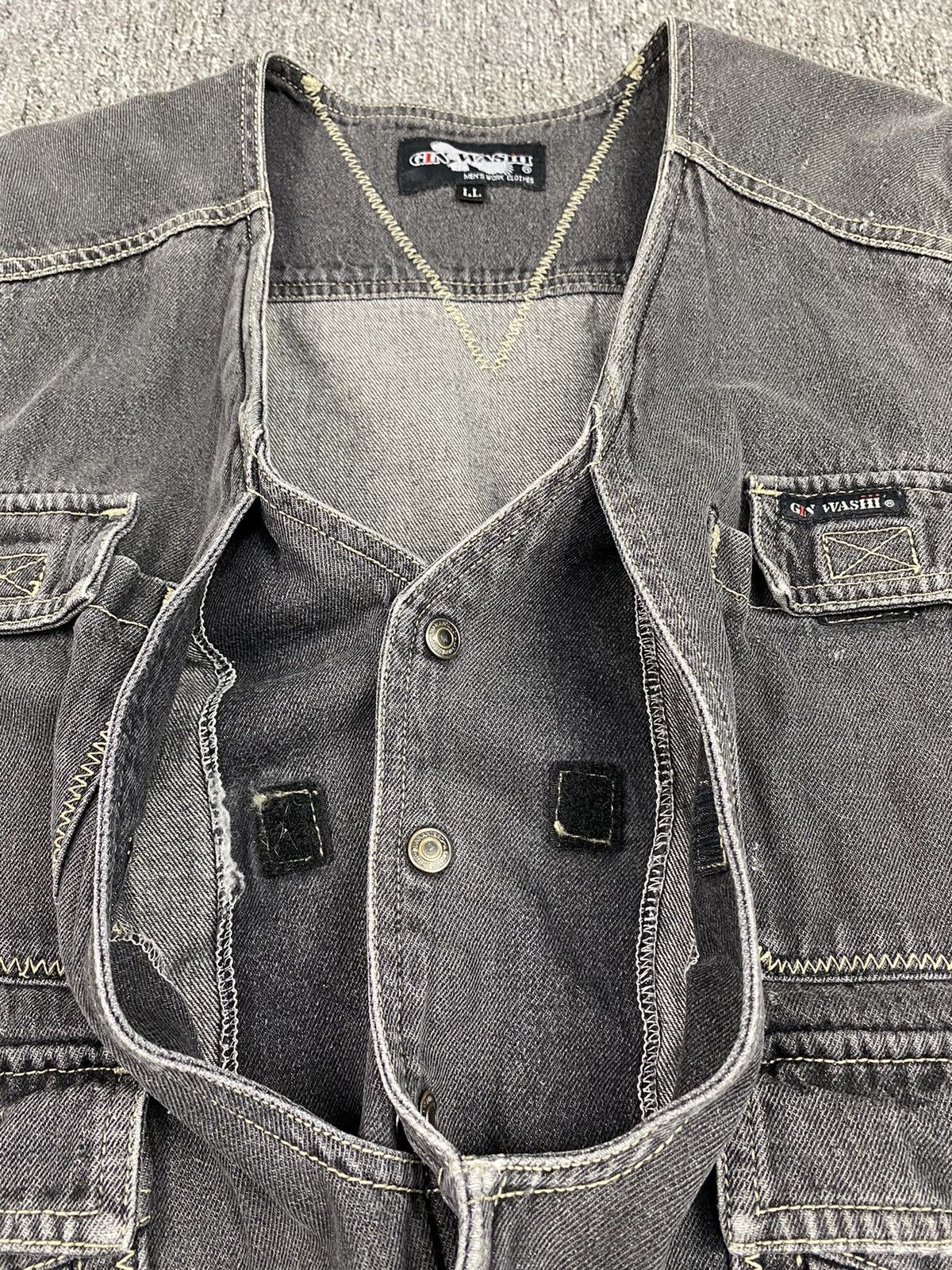 Japanese Brand Ginwashi 1 Set Denim Worker Size US 32 / EU 48 - 8 Thumbnail
