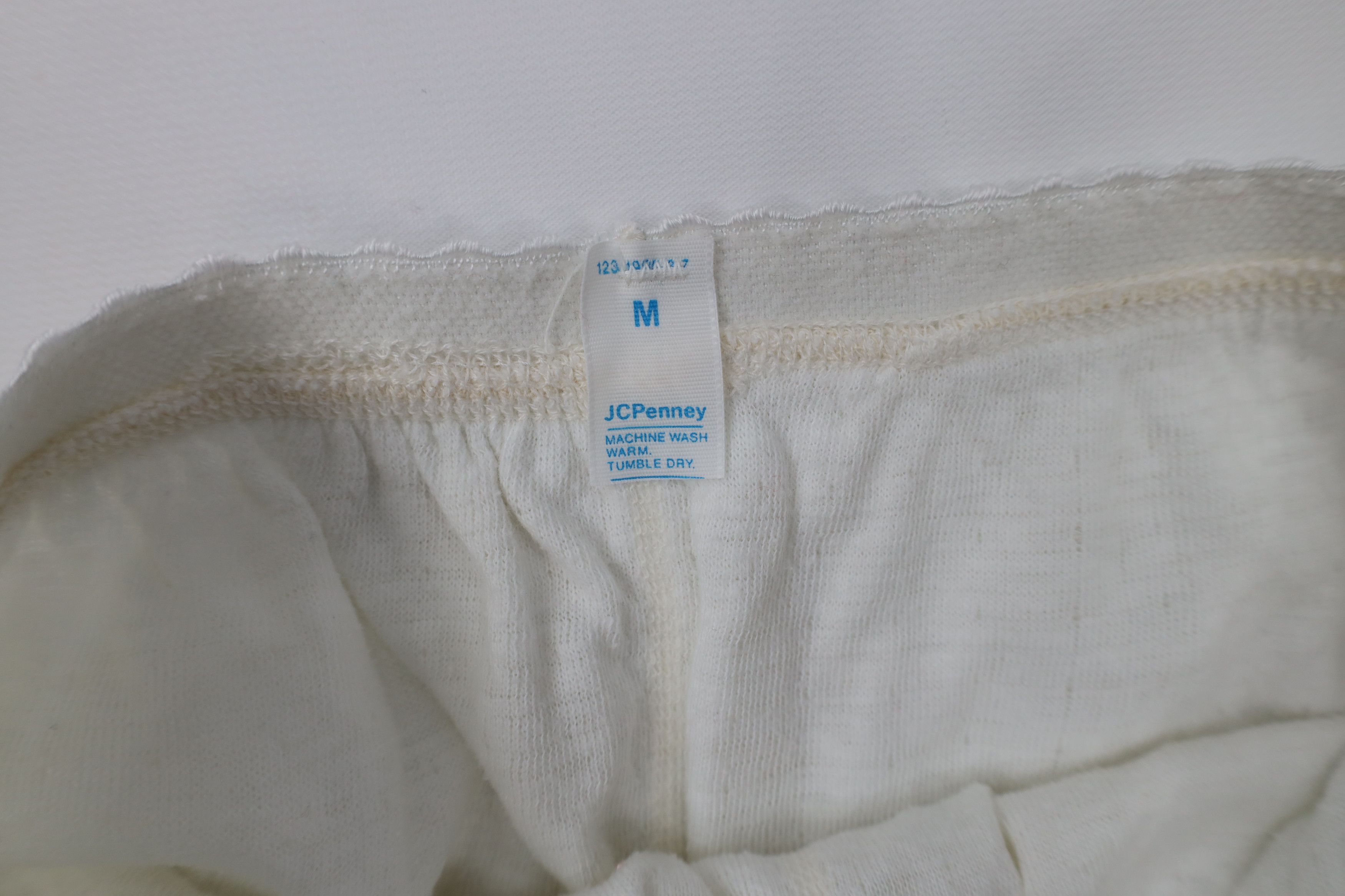 Vintage Vintage 60s 70s Streetwear Thermal Cuffed Joggers Pants USA Size 25" / US 0 / IT 36 - 5 Thumbnail