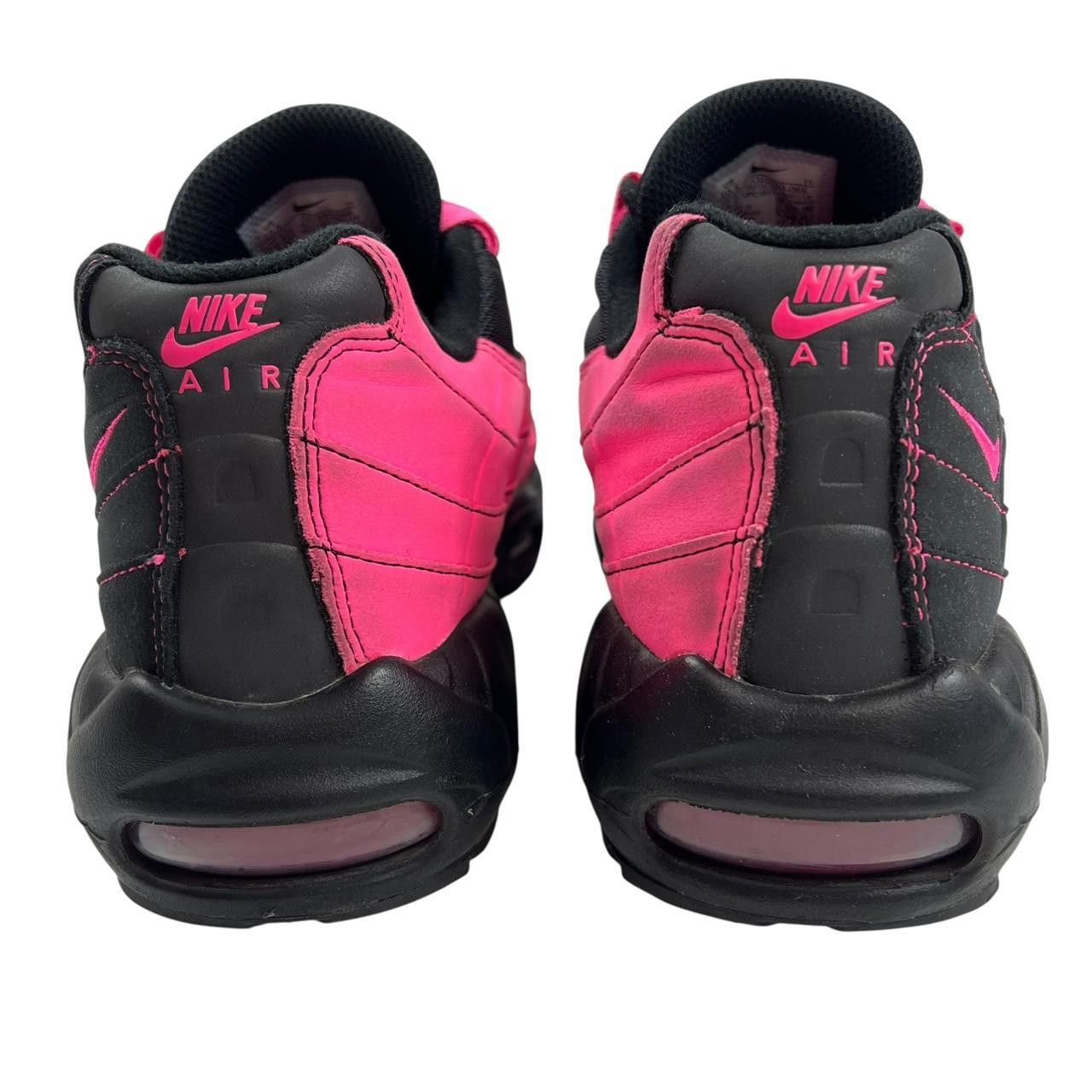 Nike Nike Air Max 95 Black Pink Blast - Size US 10.5 / EU 44.5 Size US 10.5 / EU 43-44 - 6 Thumbnail