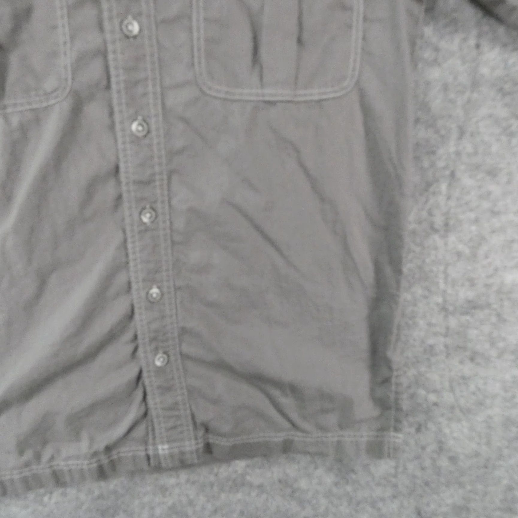 Vintage GameGuard Shirt Mens Small Short Sleeve Button Up Gray Lightweight Vented Size US S / EU 44-46 / 1 - 5 Thumbnail