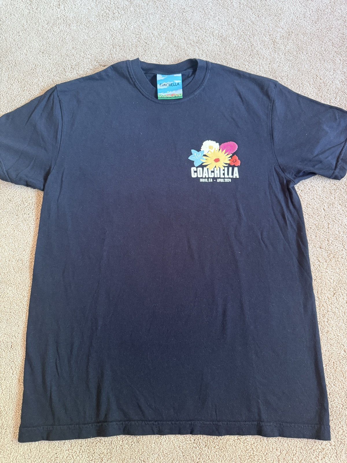 Coachella Coachella 2024 Superbloom Lineup T Shirt Medium Size US M / EU 48-50 / 2 - 1 Thumbnail