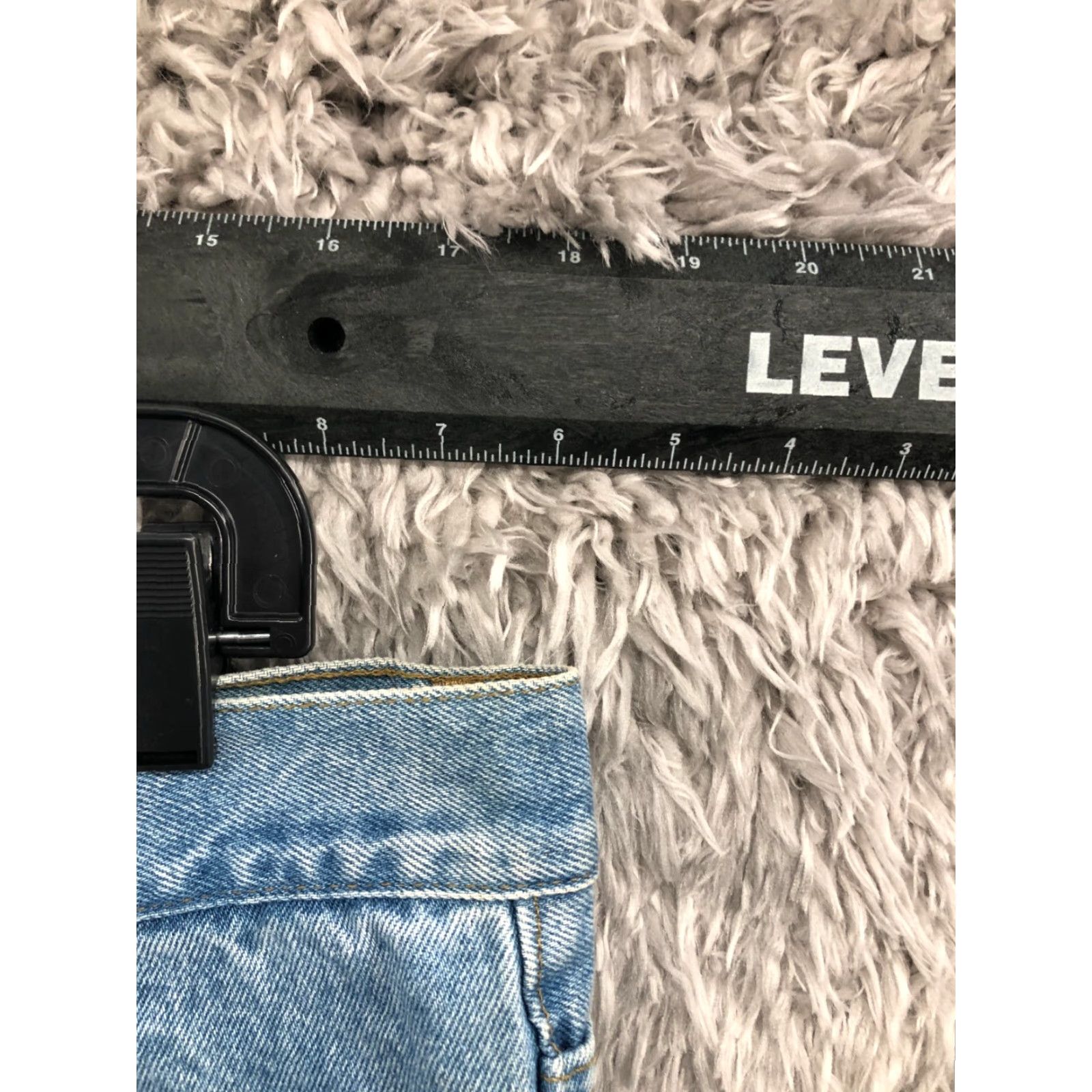 Denime Kuantas Jeans Size 38x32 Mens Mid Rise Straight Leg Light Wash Blue Denim Size US 38 / EU 54 - 2 Thumbnail