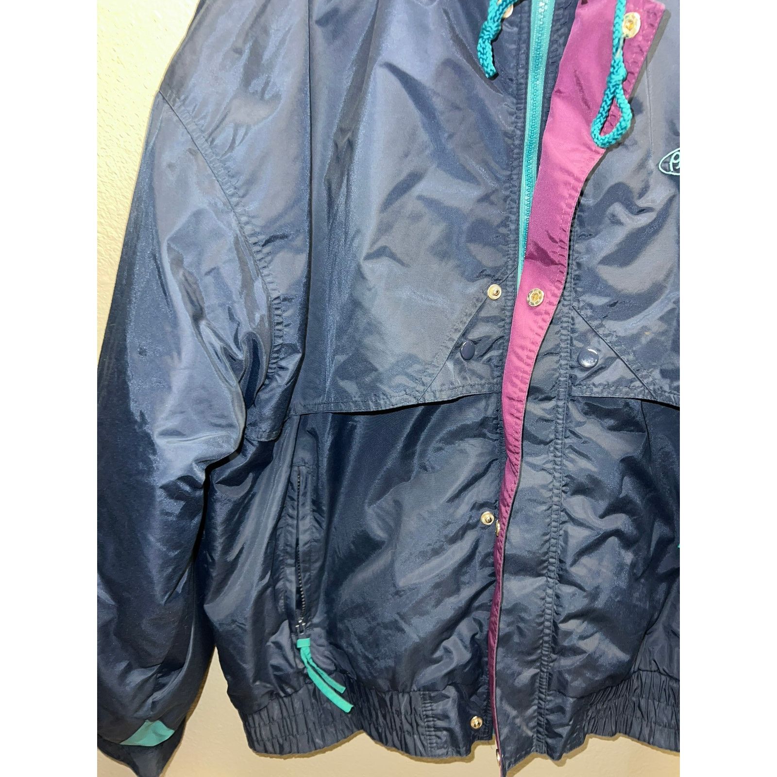 Vintage Vintage Peterbilt Jacket Turning Point Full Zip VTG Large Size US L / EU 52-54 / 3 - 4 Thumbnail