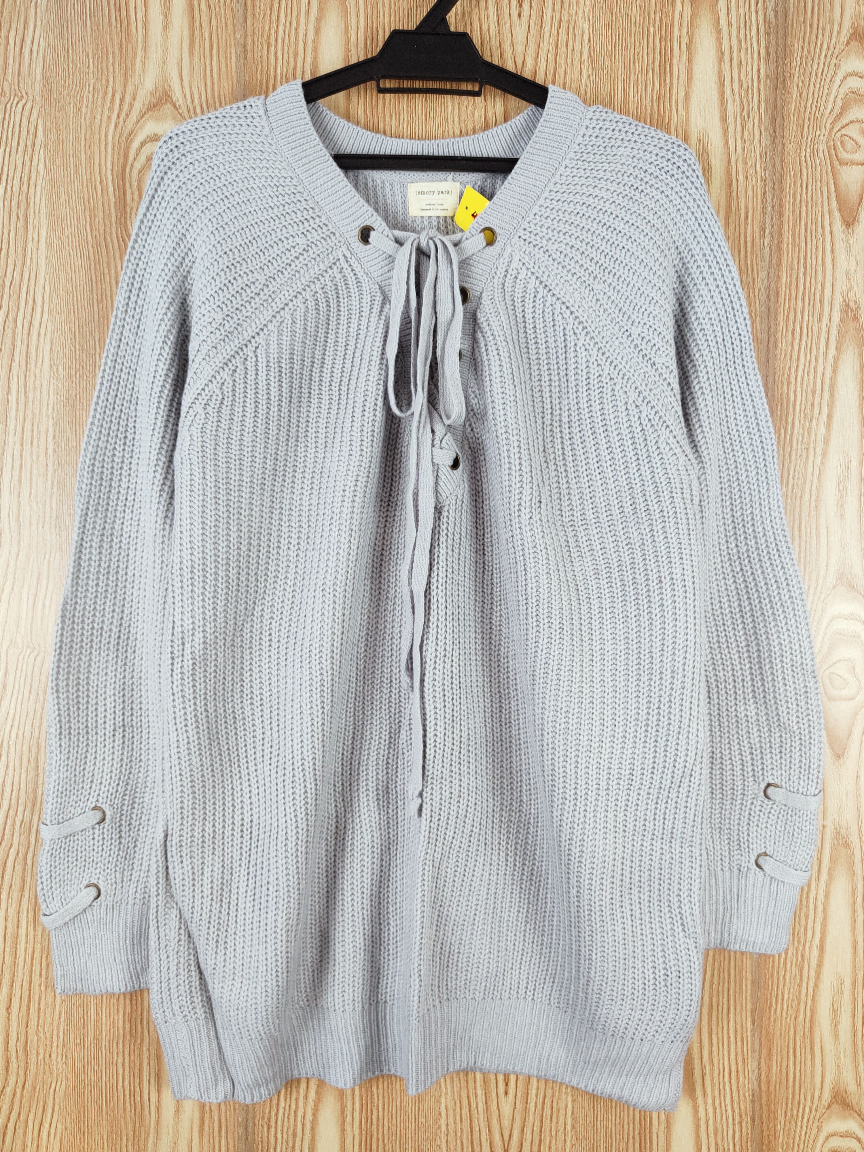Emory Park Blue Knitwear Sweatshirts #W358