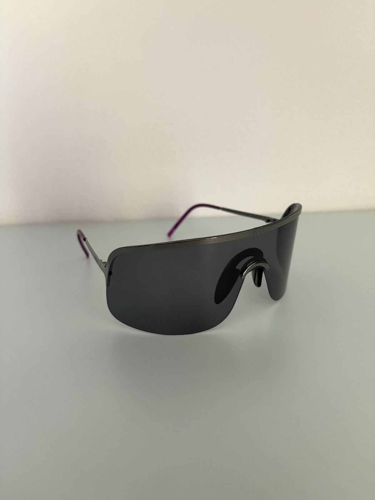 Gucci Gucci by Tom Ford 2001 "Aaliyah" oversize mask sunglasses Size ONE SIZE - 5 Thumbnail
