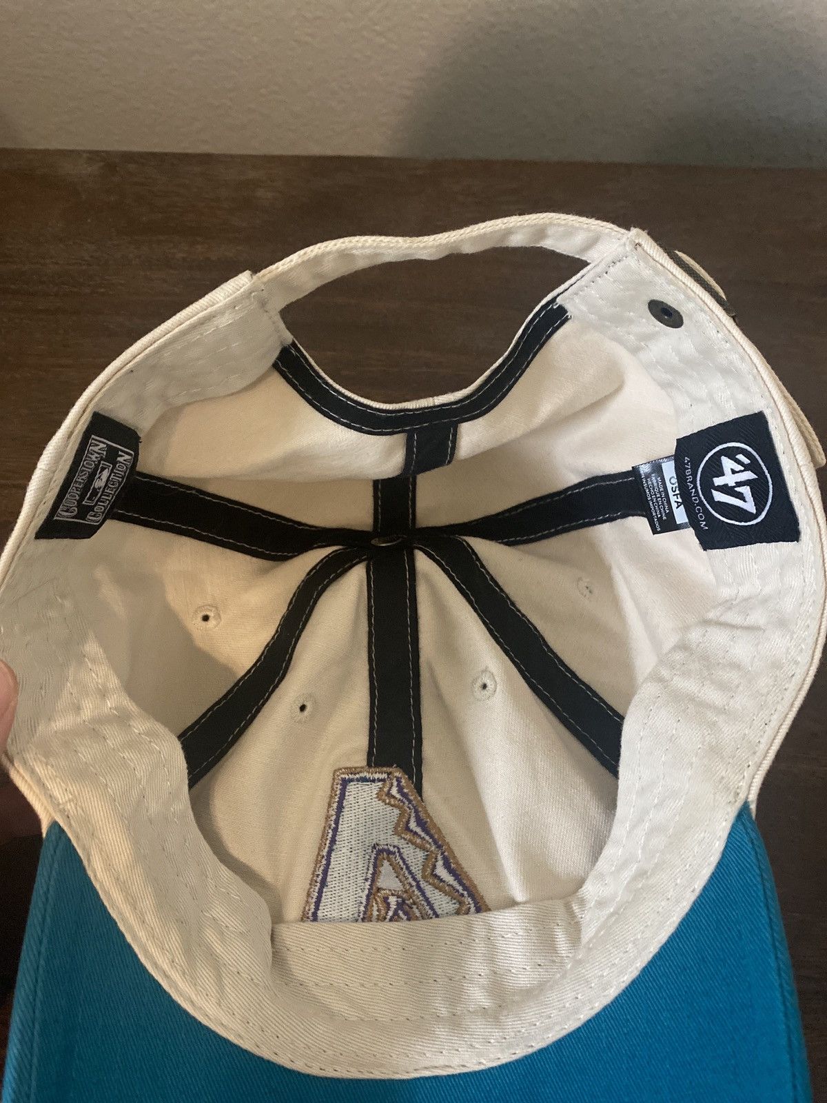 47 Brand Arizona Diamondbacks Teal/Natural/Purple 47 Hat Size ONE SIZE - 2 Thumbnail