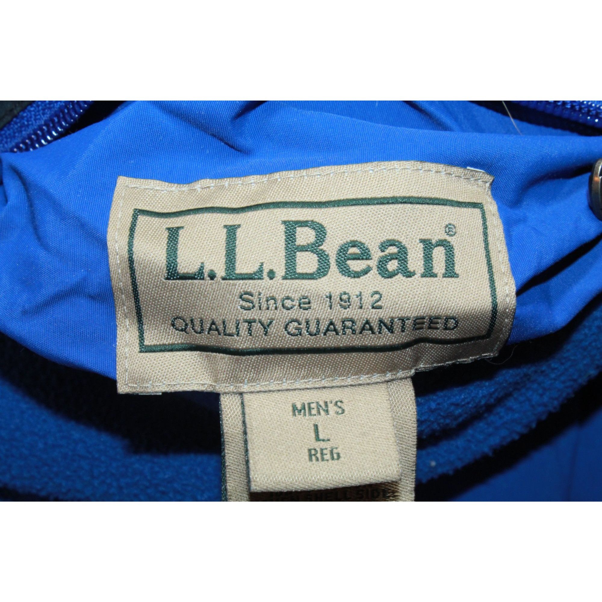 L.L. Bean Vintage LL Bean Men’s Fleece Lined Reversible Jacket Size US L / EU 52-54 / 3 - 12 Thumbnail