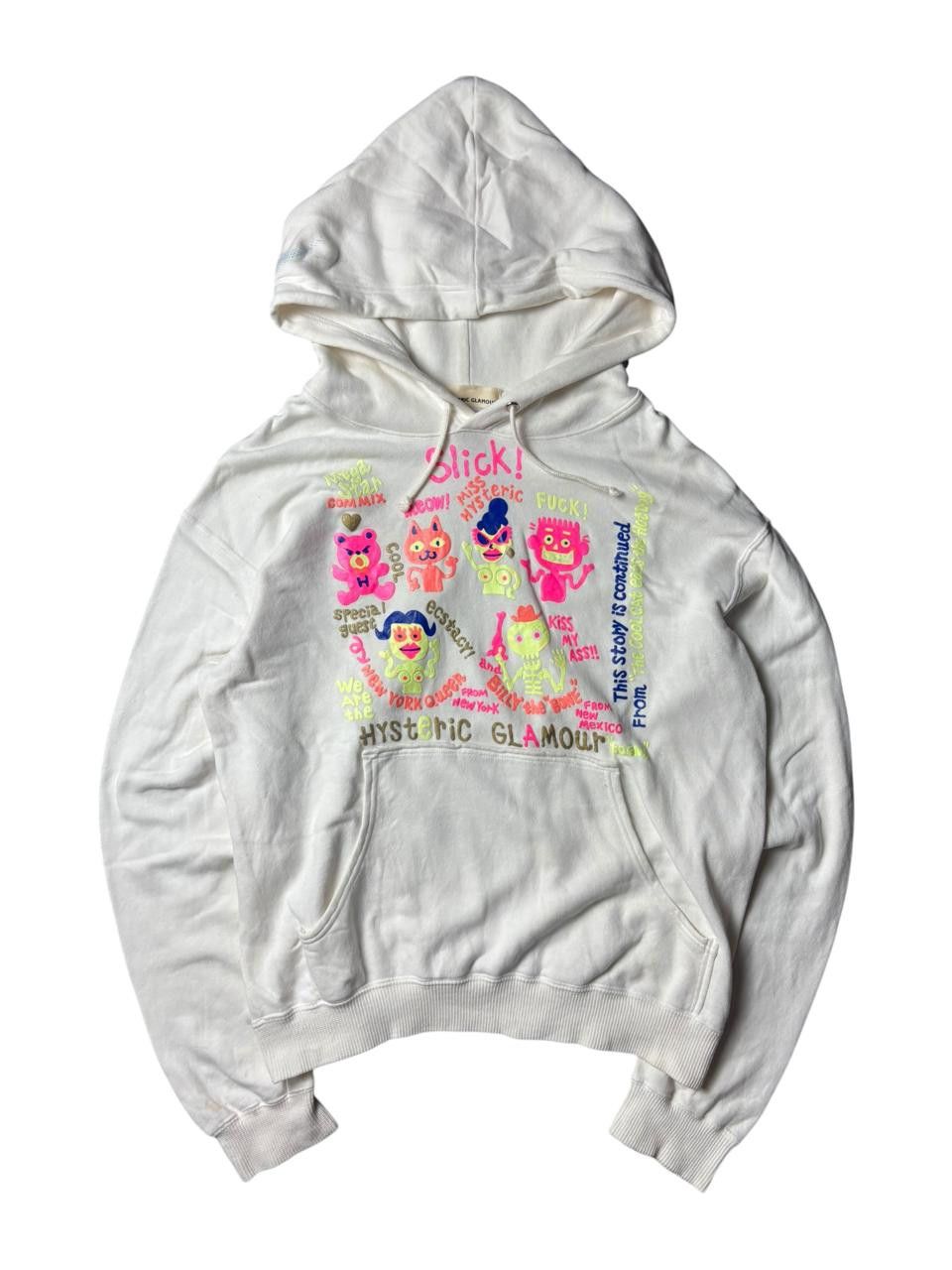 Hysteric Glamour 1990s Hysteric Glamour "Toons" Hoodie Size US M / EU 48-50 / 2 - 1 Thumbnail