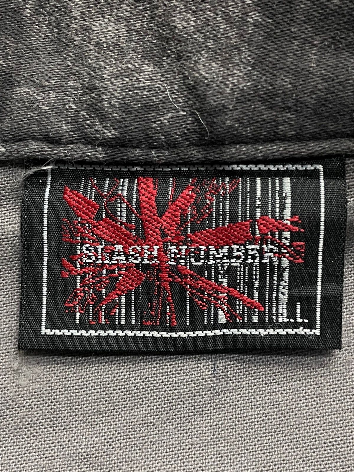 Designer × Japanese Brand × Vintage Slash Number Japan Smoke Cargo Pants With Belt Size US 32 / EU 48 - 14 Thumbnail