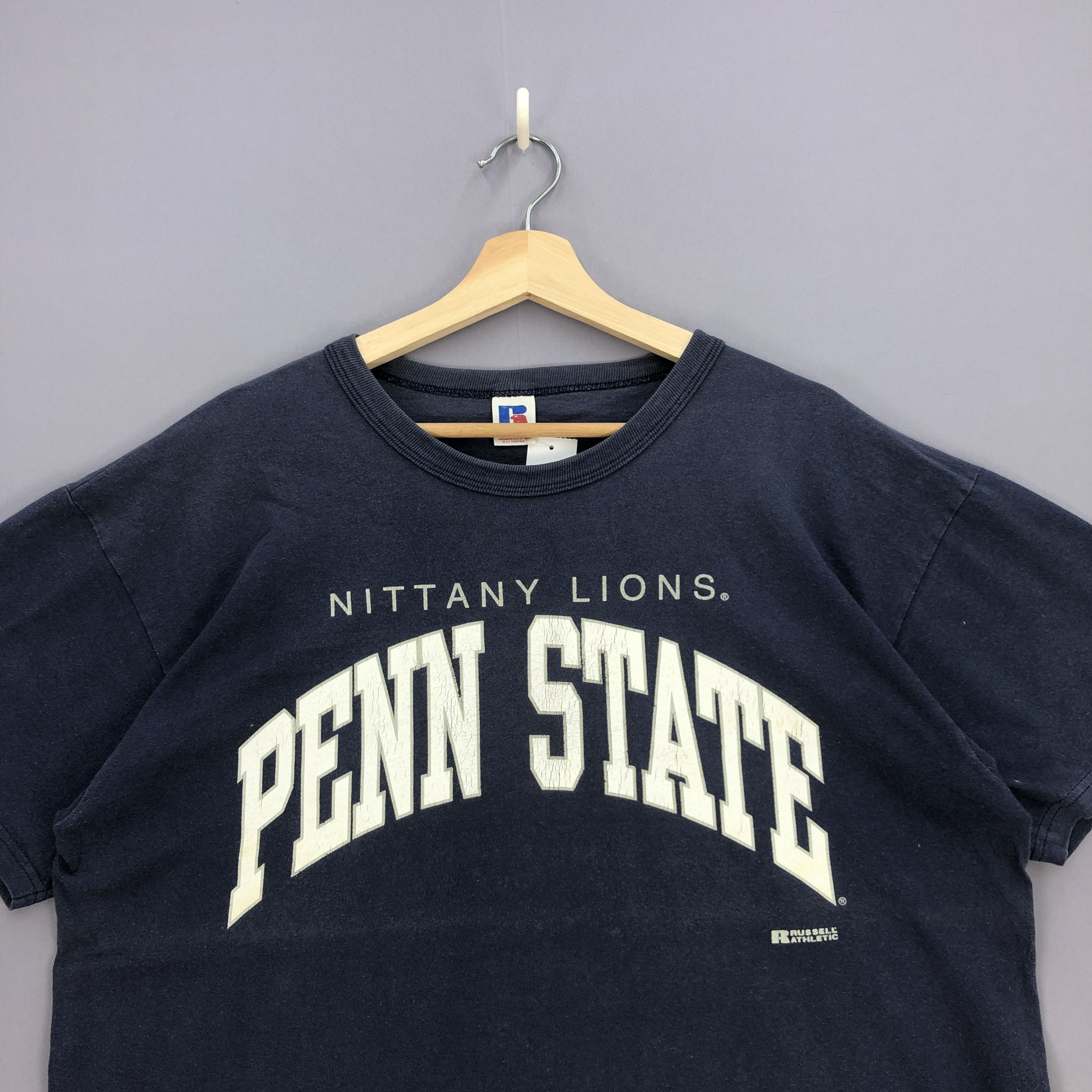 Russell Athletic Vintage Penn State T Shirt Russell Athletic Tees Size US XL / EU 56 / 4 - 2 Thumbnail