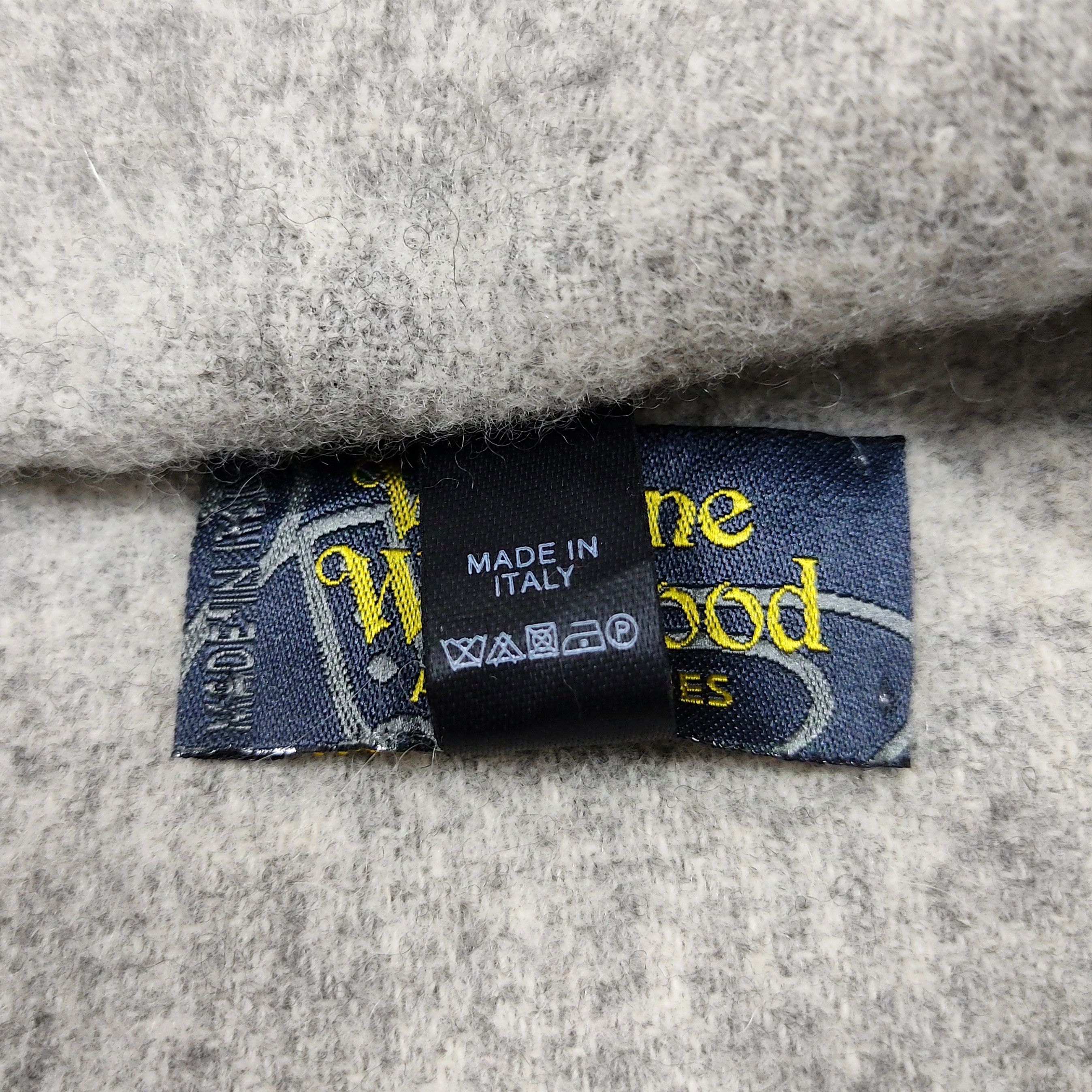Smartwool × Vivienne Westwood Vivienne Westwood Embroidered Logo Wool Muffler Scarf Size ONE SIZE - 7 Thumbnail