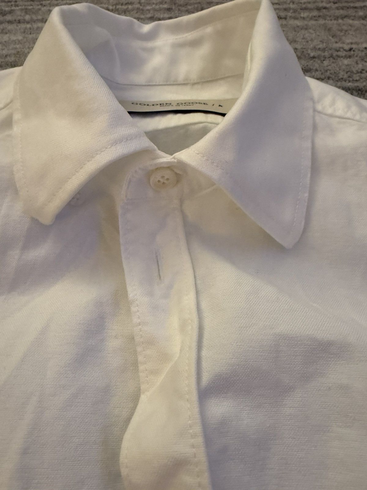Golden Goose Golden Goose Button-Down Shirt — White | Size M Size US M / EU 48-50 / 2 - 3 Thumbnail