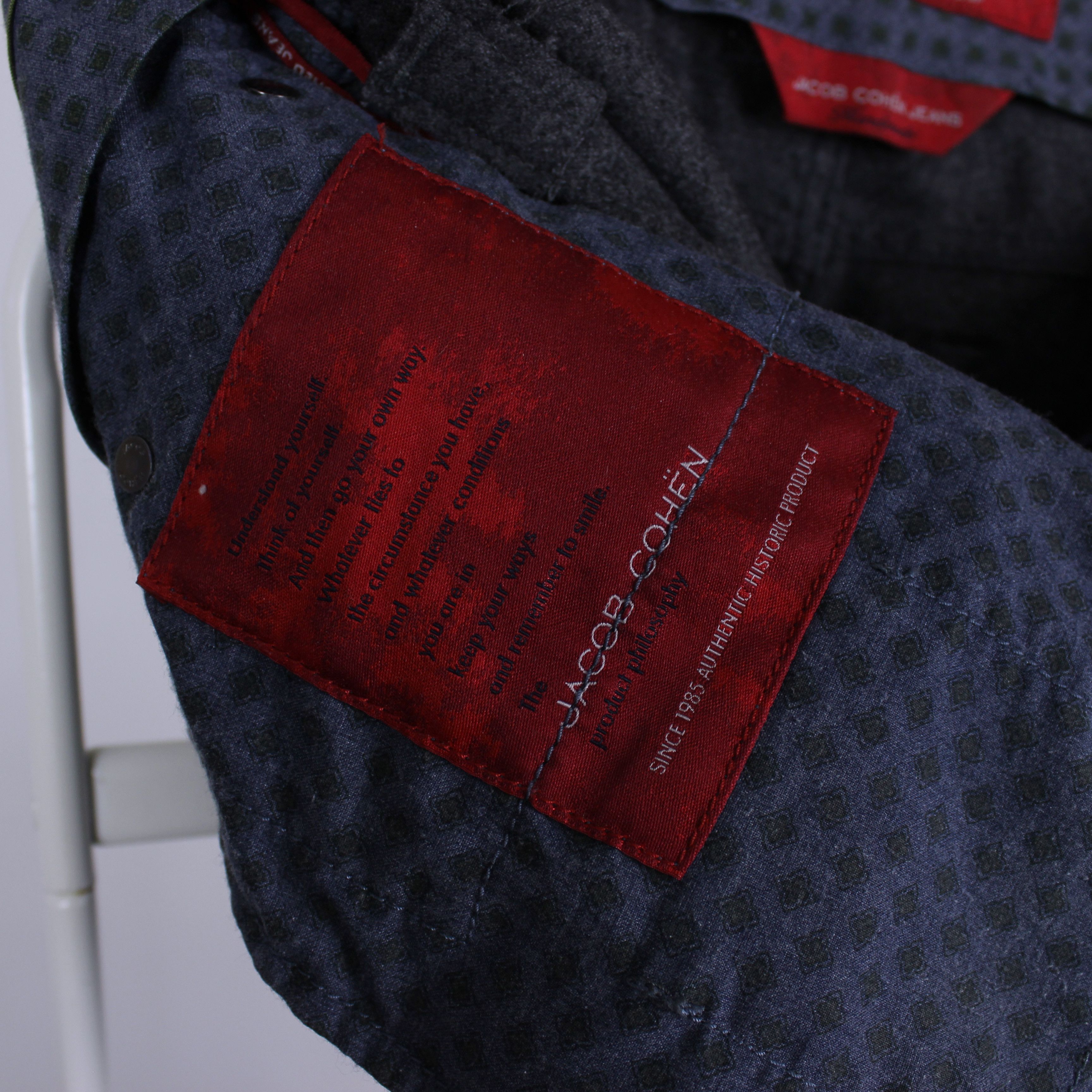 Jacob Cohen Jacob Cohen lana wool cashmere gray pants men XS S Size US 30 / EU 46 - 8 Thumbnail