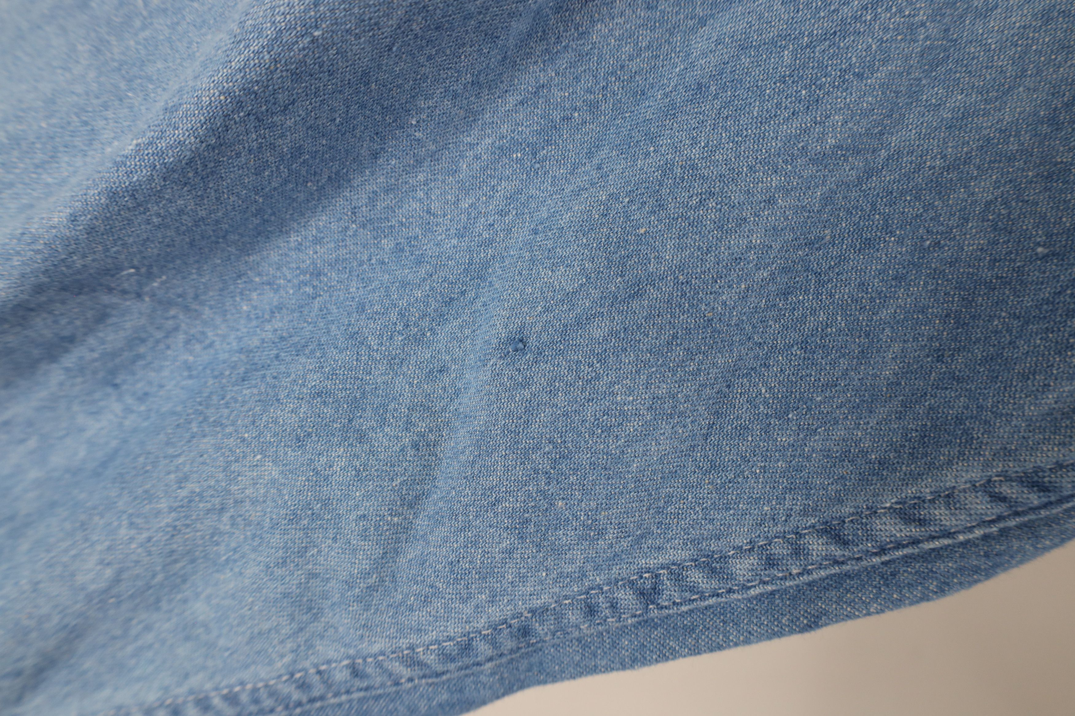 Vintage Vintage 90s Tabasco Hot Sauce Denim Jean Button Down Shirt Size US XL / EU 56 / 4 - 7 Thumbnail