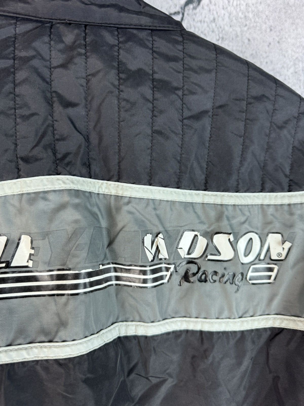 Harley Davidson × Vintage Vintage 90s harley davidson zip jacket nascar Size US M / EU 48-50 / 2 - 4 Thumbnail