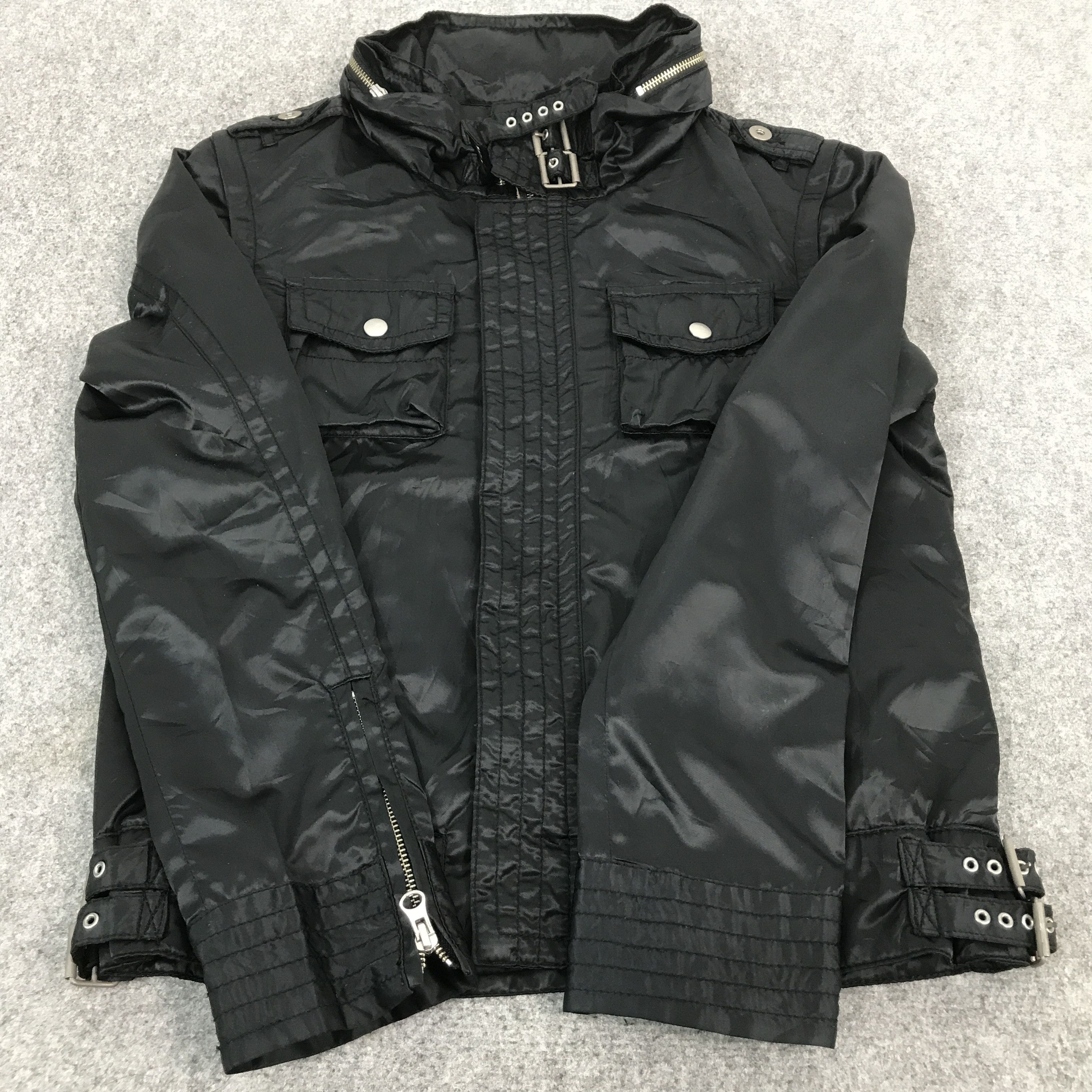 If Six Was Nine × Japanese Brand × PPFM PPFM JAPAN BLACK BONDAGE DESIGN JACKET Size US S / EU 44-46 / 1 - 8 Thumbnail