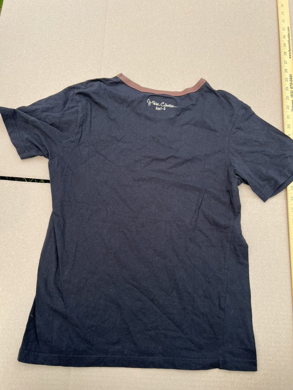 G-Star G Star Raw Denim Tee Size US XL / EU 56 / 4 - 3 Thumbnail