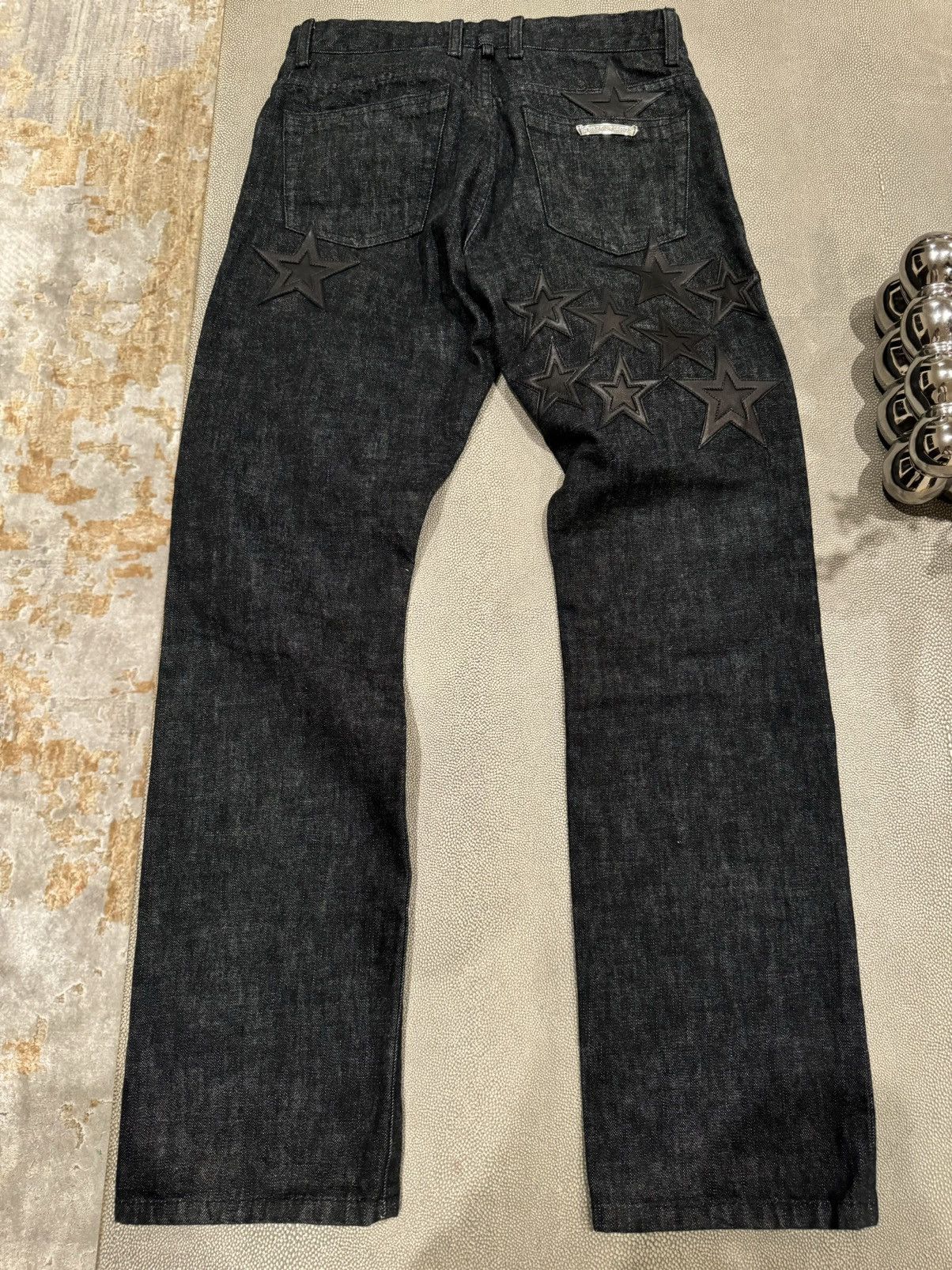 Chrome Hearts Chrome Hearts Star Patch Denim Jeans Size US 30 / EU 46 - 4 Thumbnail