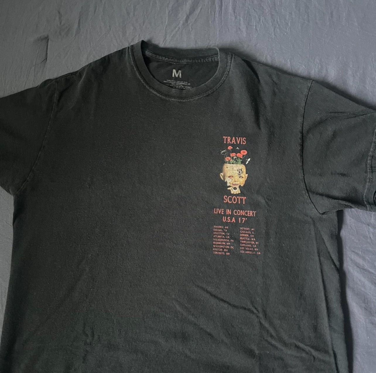 Vintage Travis Scott T Shirt Medium Size US M / EU 48-50 / 2 - 1 Thumbnail