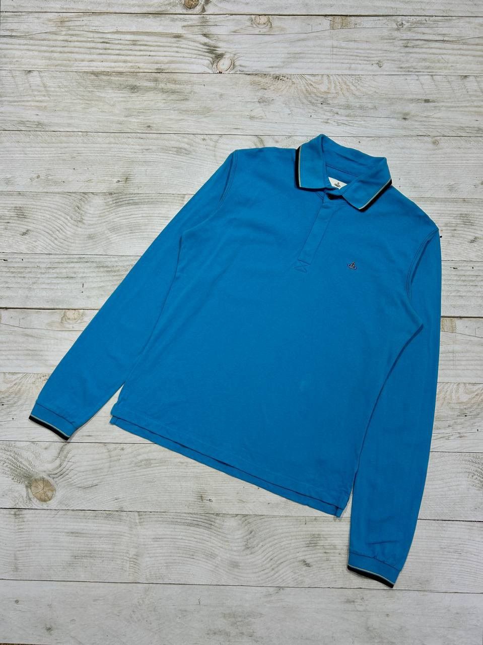 Vivienne Westwood Vivienne Westwood Polo Shirt Long Sleeve Logo Orb Size US L / EU 52-54 / 3 - 1 Thumbnail