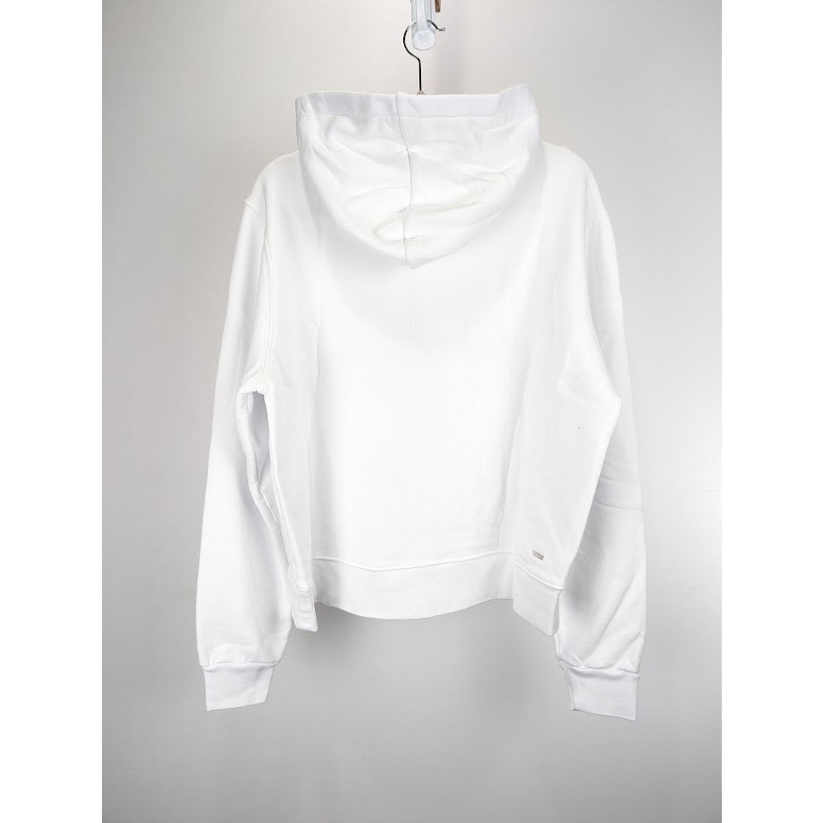 Amiri o1rshd1 MA Bar Embroidery Hoodie in White Size US XXL / EU 58 / 5 - 11 Thumbnail