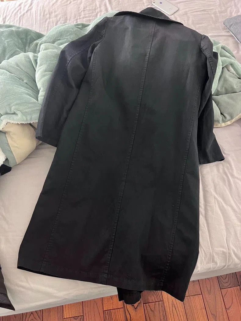 Yohji Yamamoto Y's Yohji Yamamoto Long Black Trench Coat Size US M / EU 48-50 / 2 - 3 Thumbnail