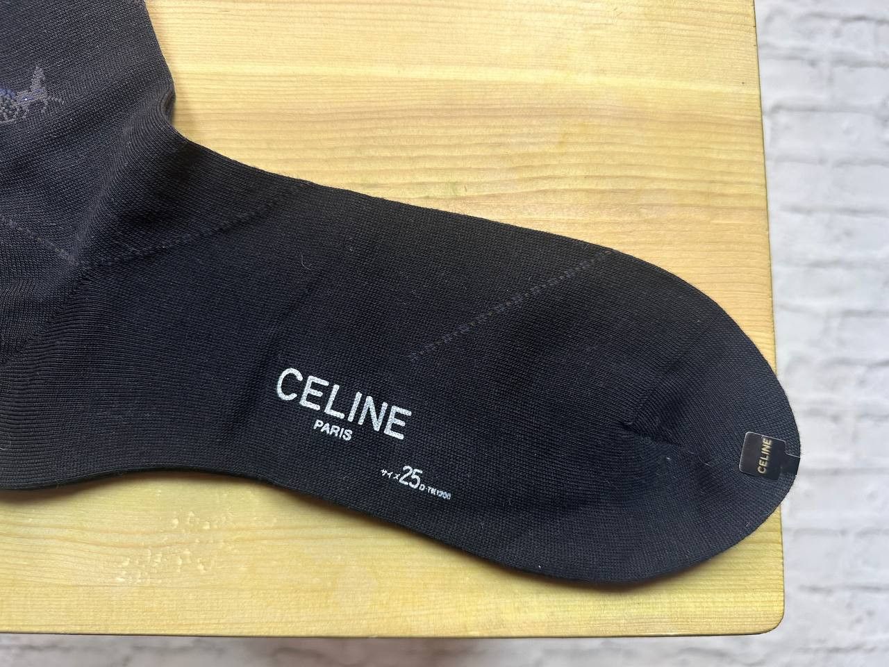 Celine × Japanese Brand Celine Paris Rare Vintage New Japanesse Socks Size ONE SIZE - 3 Thumbnail