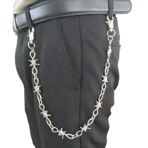 VIBE Barb Wire Wallet Chain Size ONE SIZE - 1 Thumbnail
