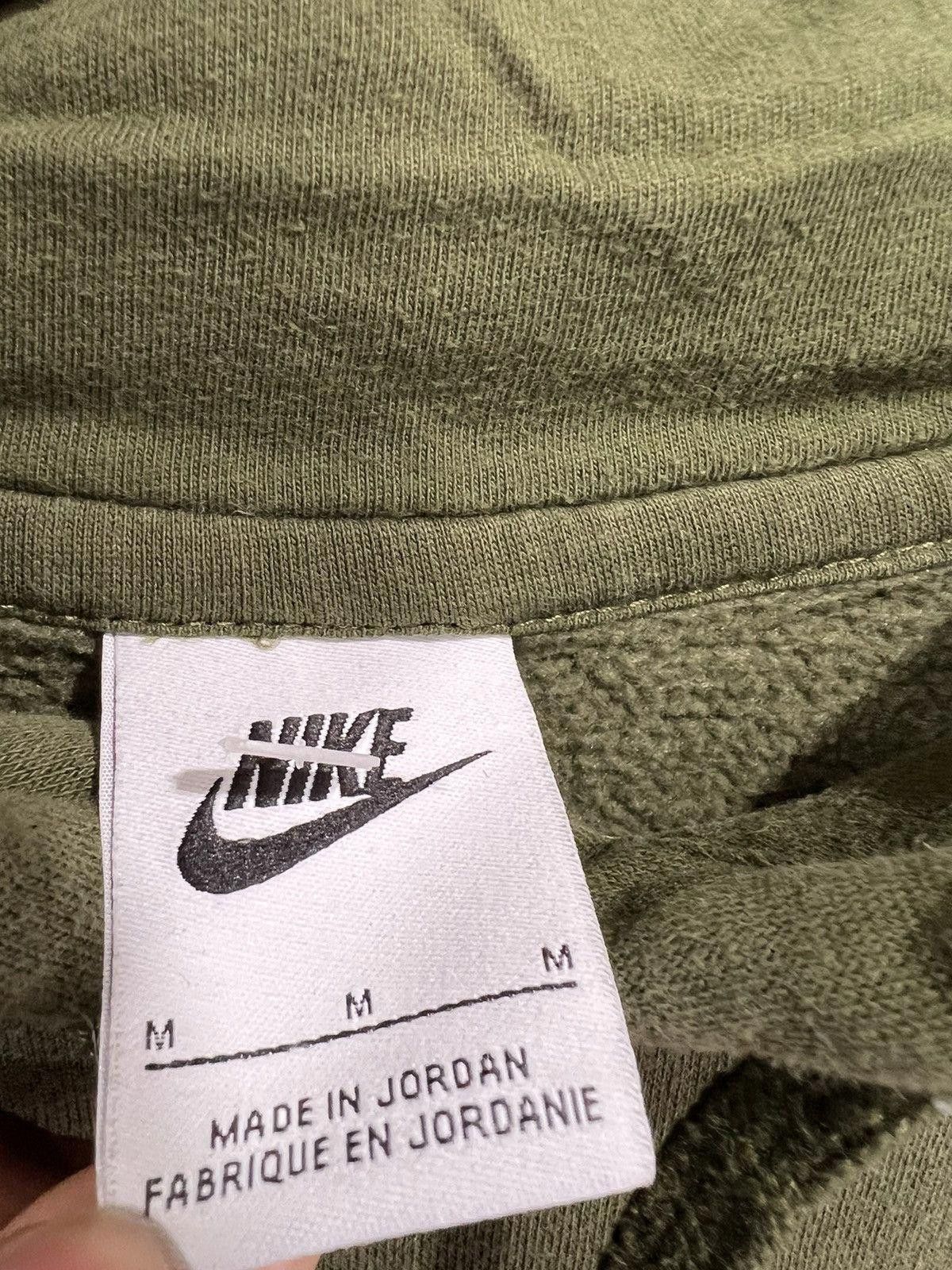 Nike Vintage Y2K Nike Hoodie Sweater swoosh check olive green Size US M / EU 48-50 / 2 - 3 Thumbnail