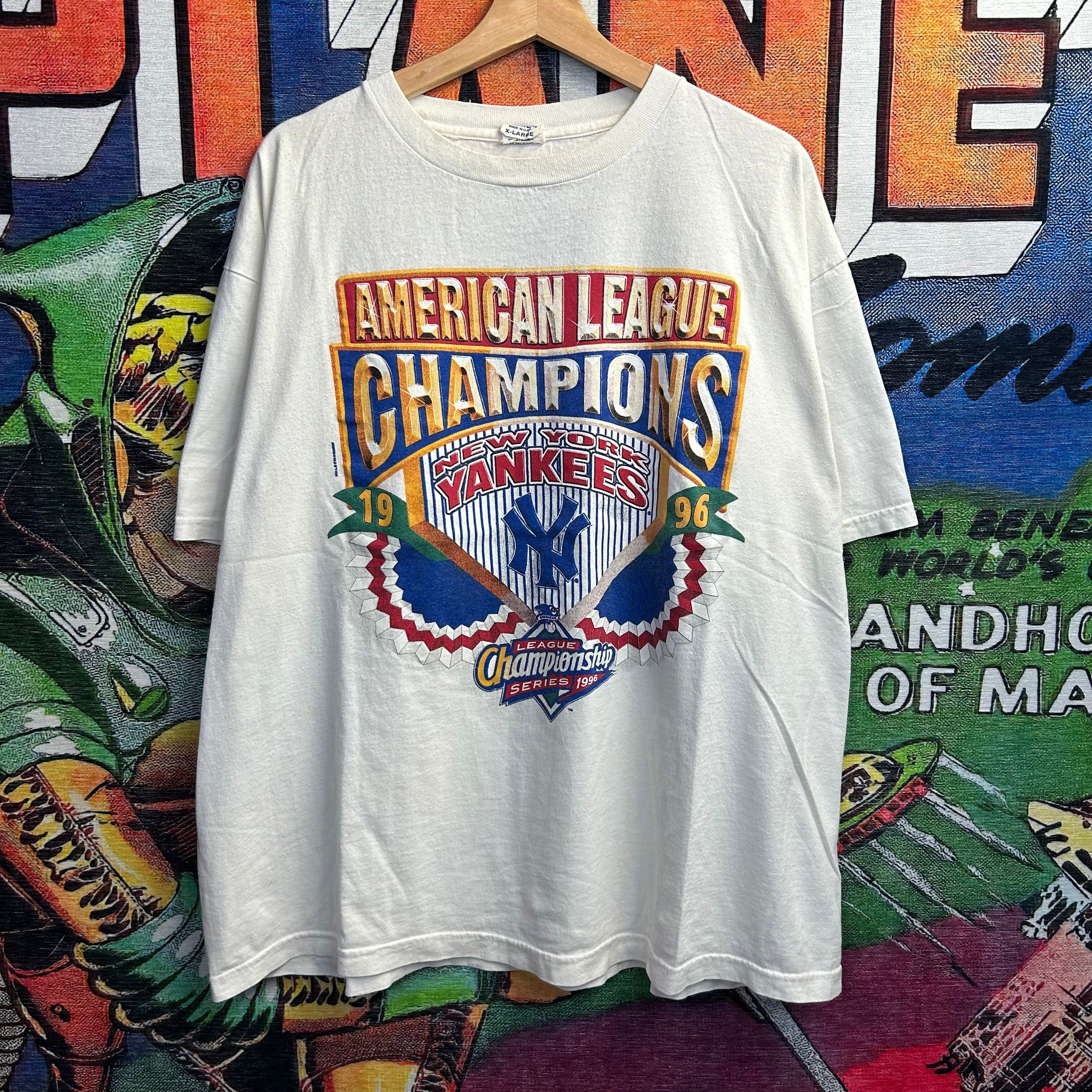 Vintage 90’s Yankees Leage Championship 96’ Tee Size XL