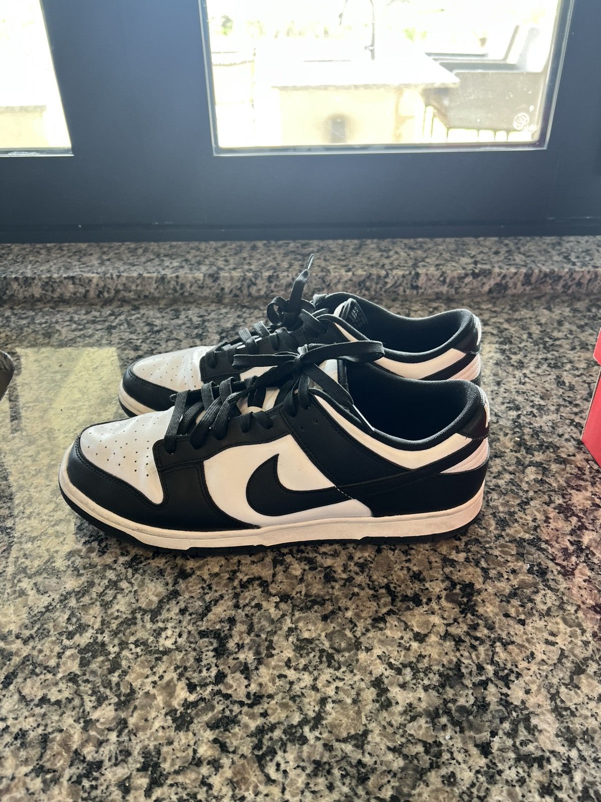Nike 2021 Dunk Low 'Black White' 🐼 Size US 11 / EU 44 - 2 Thumbnail