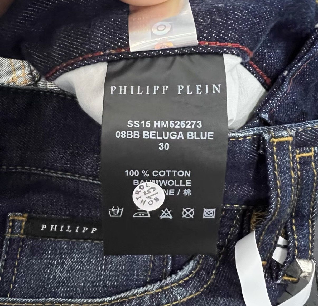 Philipp Plein Philipp Plein Dark Blue Denim Shorts J41 Size US 30 / EU 46 - 5 Thumbnail