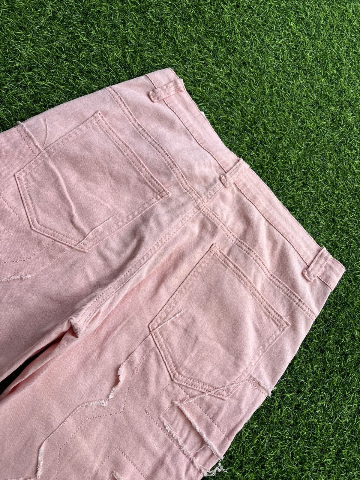 Hysteric Glamour Y2k Distressed Pink Women's Pants Size 30" / US 8 / IT 44 - 5 Thumbnail