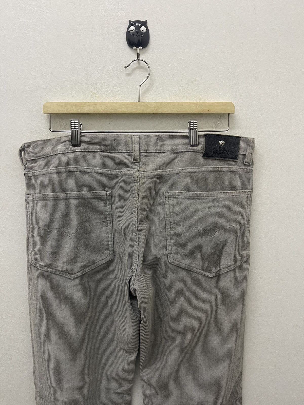 Versace Jeans Couture Rare Vintage VERSACE JEANS COUTURE Corduroy Pant Size US 33 - 2 Thumbnail