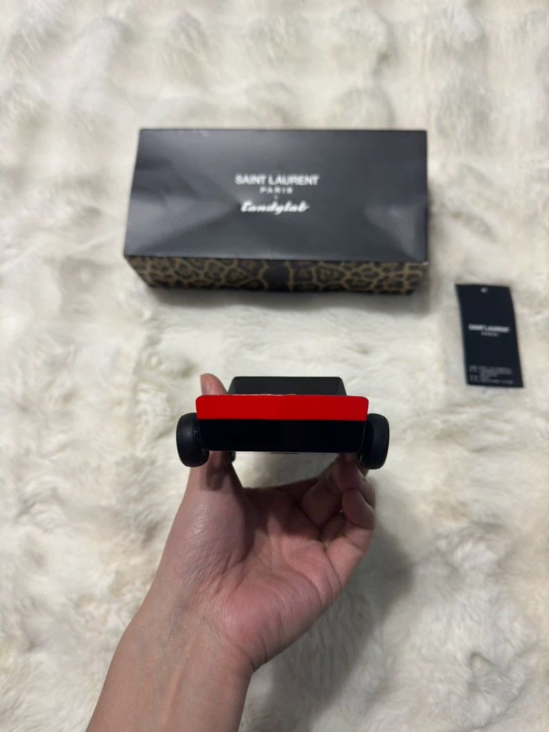 Saint Laurent Paris saint laurent parisLeopard print solid wood car model 2503- Size ONE SIZE - 4 Thumbnail
