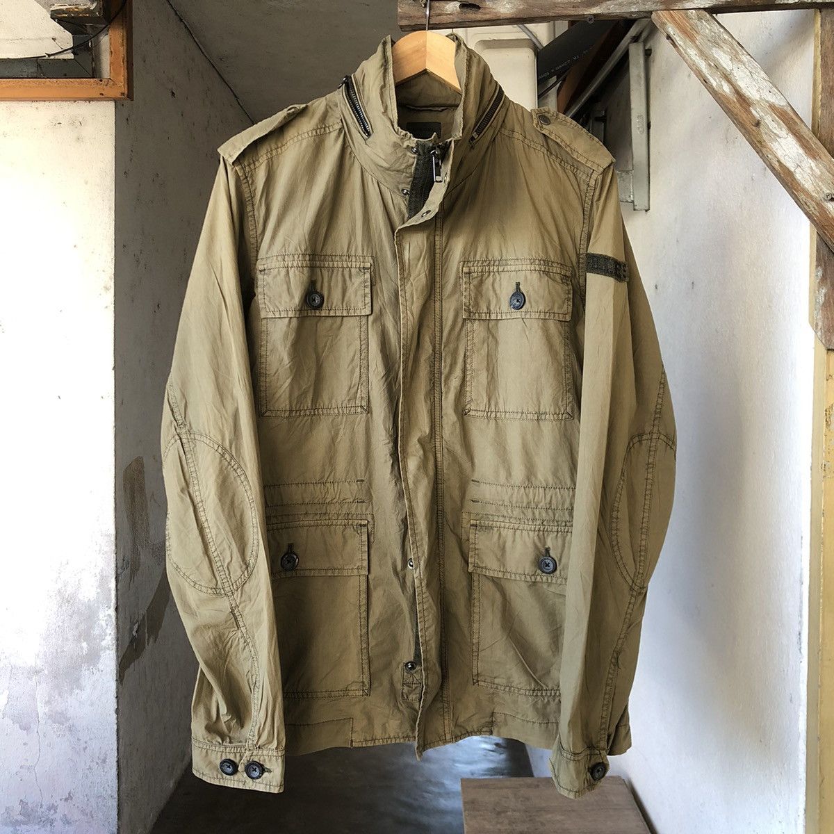 Diesel Nice🔥 Diesel M65 Military Style Light Jacket Size US L / EU 52-54 / 3 - 1 Thumbnail