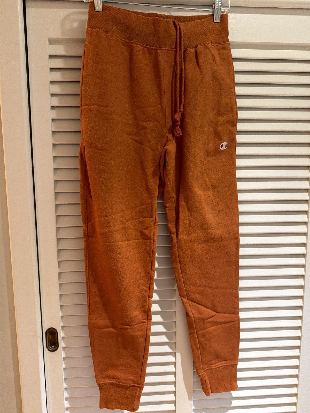 Champion Champion reverse weave burnt orange sweatpants small Size US 28 / EU 44 - 2 Thumbnail
