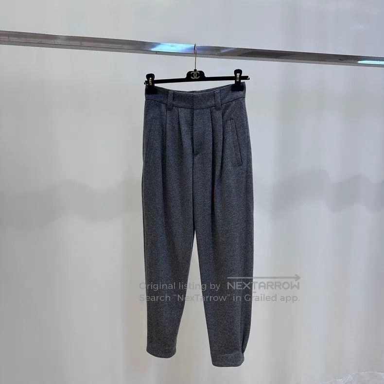 Brunello Cucinelli Brunello Cucinelli Grey Casual Pants Size 24" / US 00 / IT 34 - 3 Thumbnail