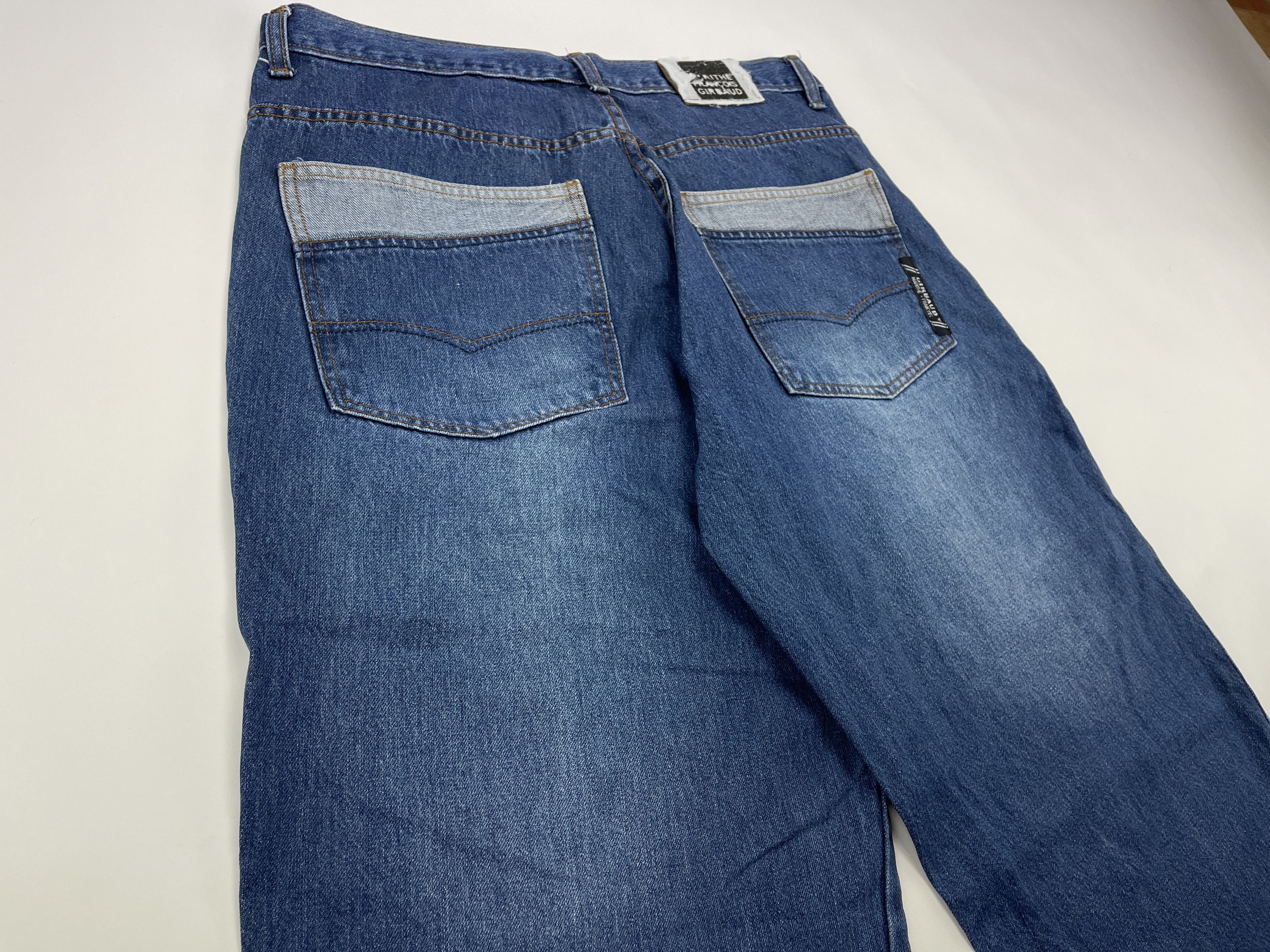 Marithe + Francois Girbaud Marithe Francois Girbaud jeans, vintage baggy 90s hip hop 36 Size US 36 / EU 52 - 4 Thumbnail