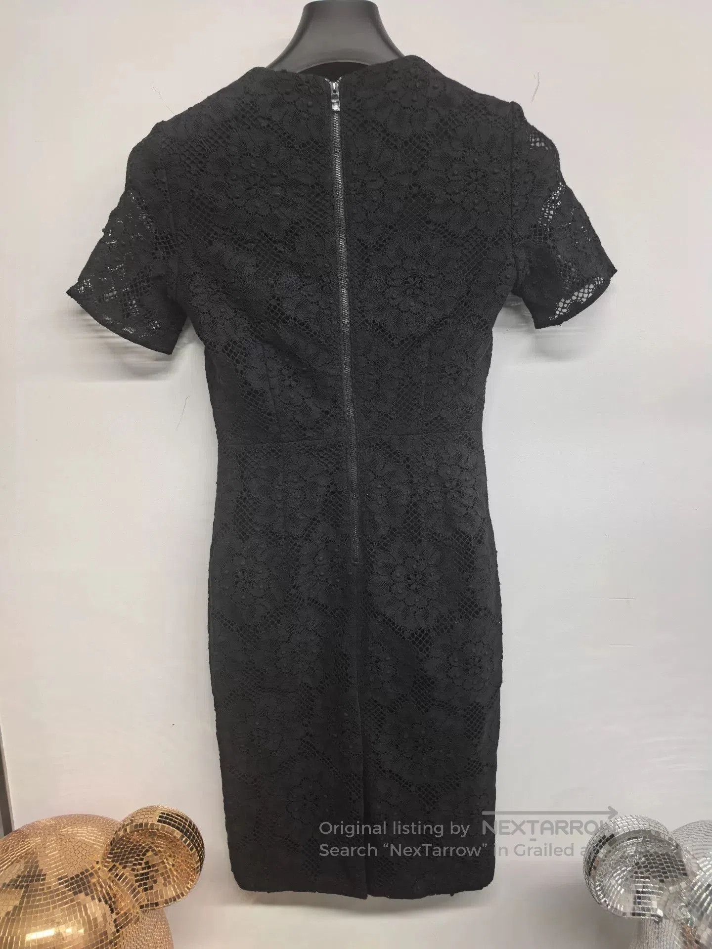 Burberry Black Lace Dress by Burberry. Size M / US 6-8 / IT 42-44 - 2 Thumbnail