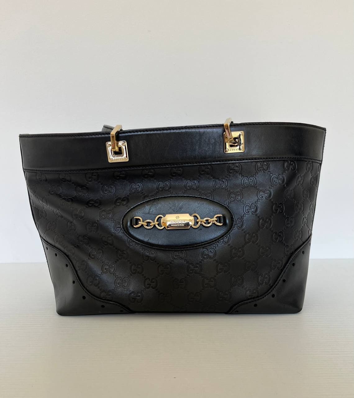 Gucci Gucci tote bag Vintage in GG monogram guccissima leather Size ONE SIZE - 1 Thumbnail