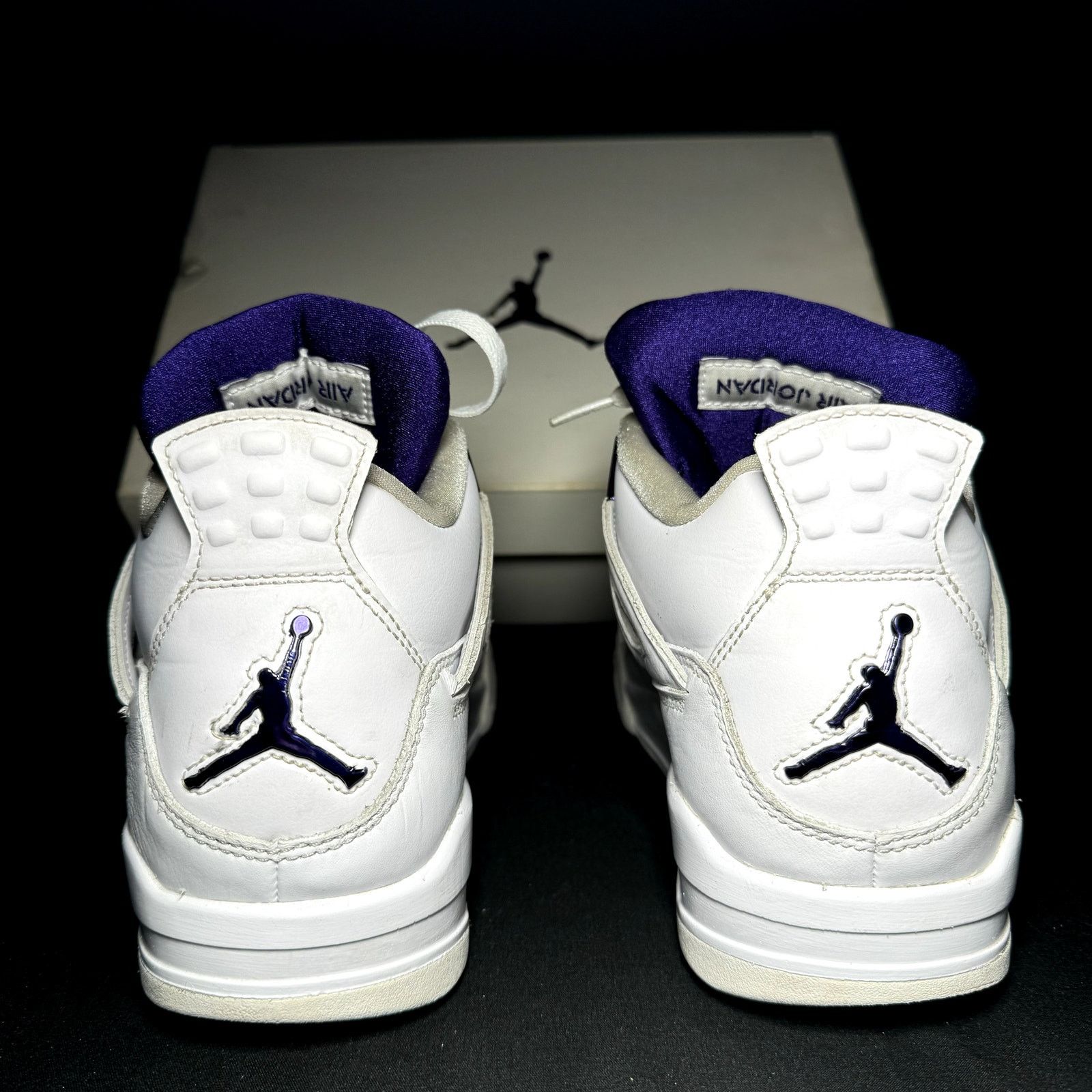 Jordan Brand × Nike Size 7.5 - Nike Air Jordan 4 Retro Purple Metallic 2020 Size US 7.5 / EU 40-41 - 5 Thumbnail