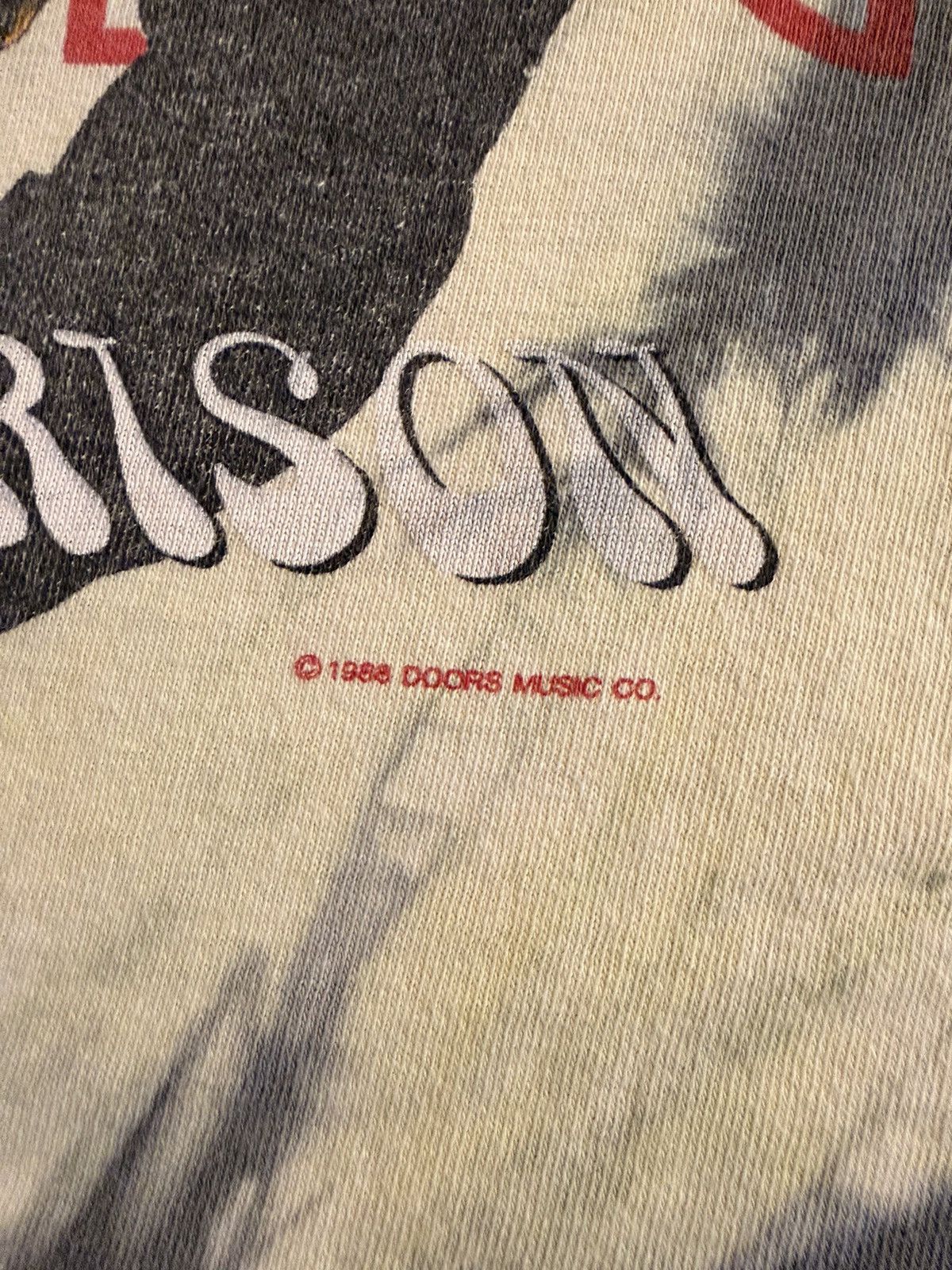 Band Tees Rare Vintage 1988 The Doors Jim Morrison tee Single Stitch Size US L / EU 52-54 / 3 - 5 Thumbnail